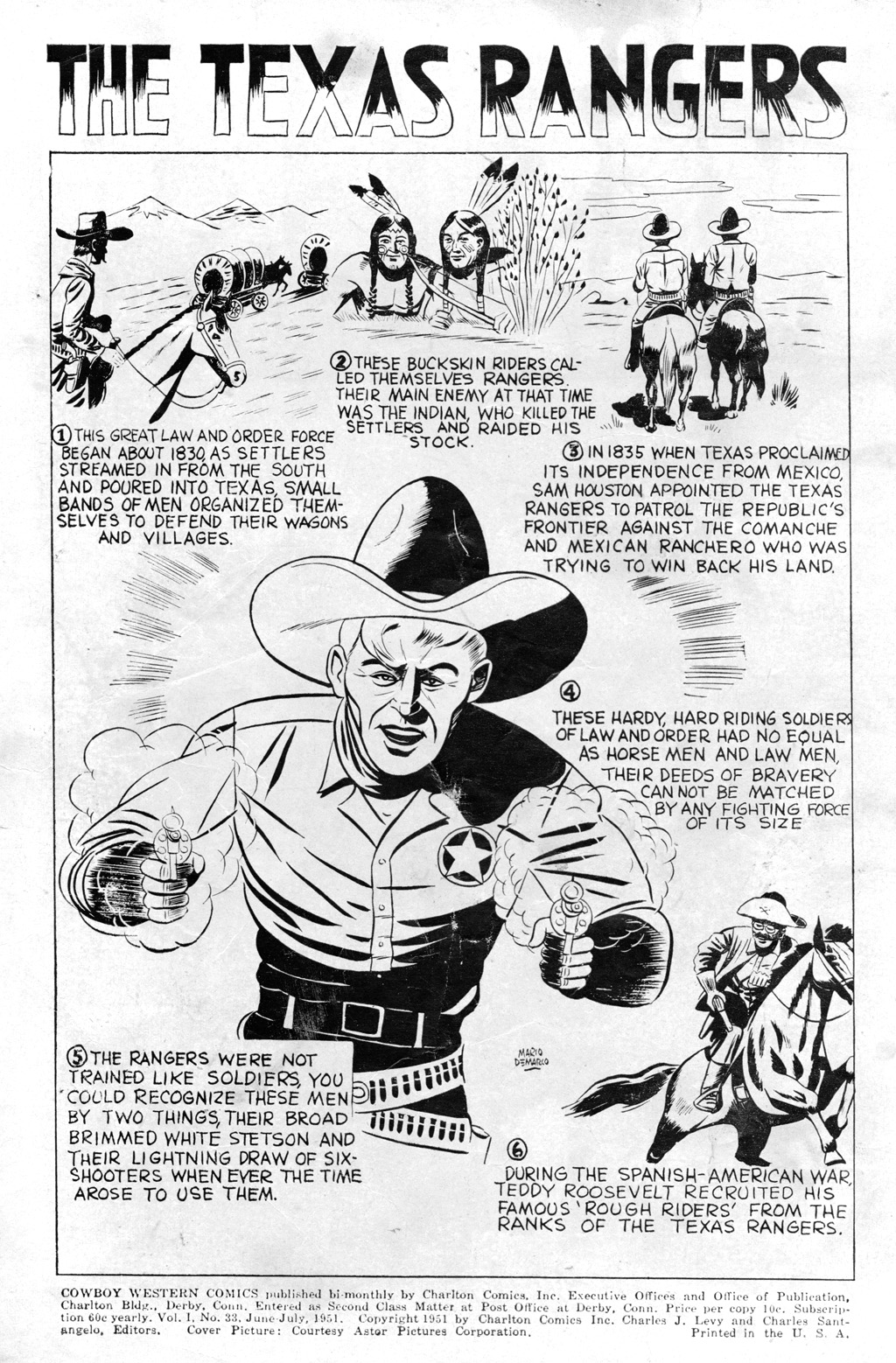 Read online Cowboy Western Comics (1948) comic -  Issue #33 - 2