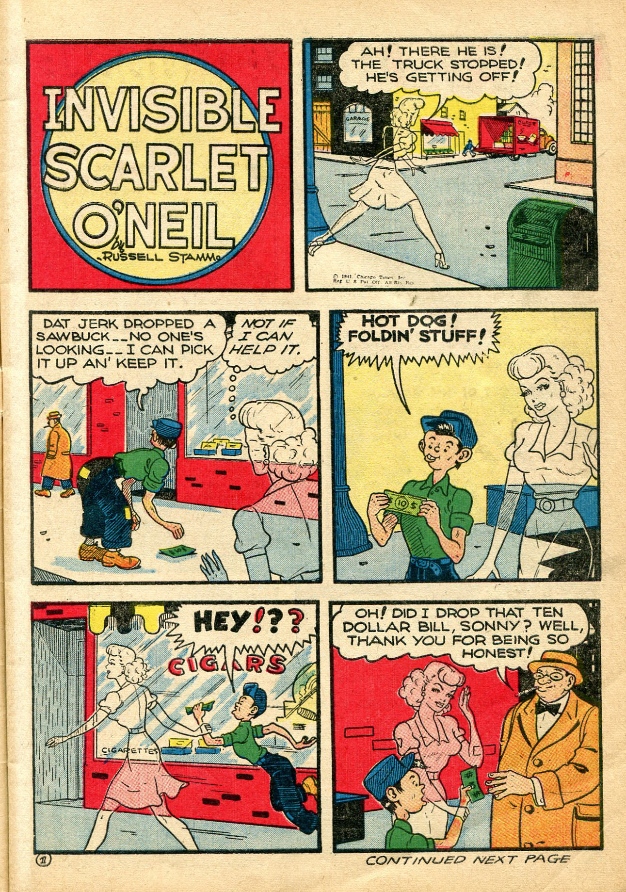 Read online Famous Funnies comic -  Issue #110 - 11