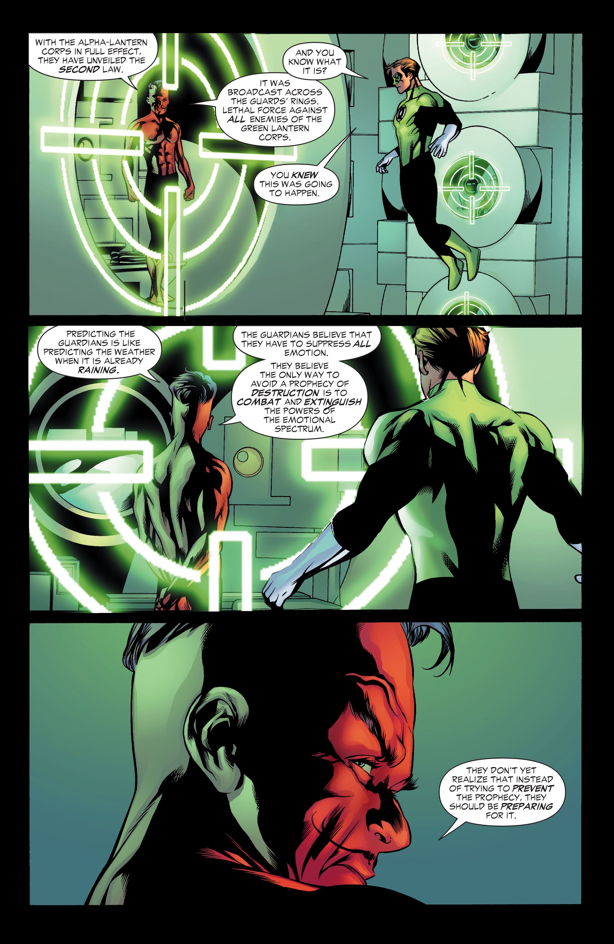 Read online Green Lantern by Geoff Johns comic -  Issue # TPB 4 (Part 1) - 63