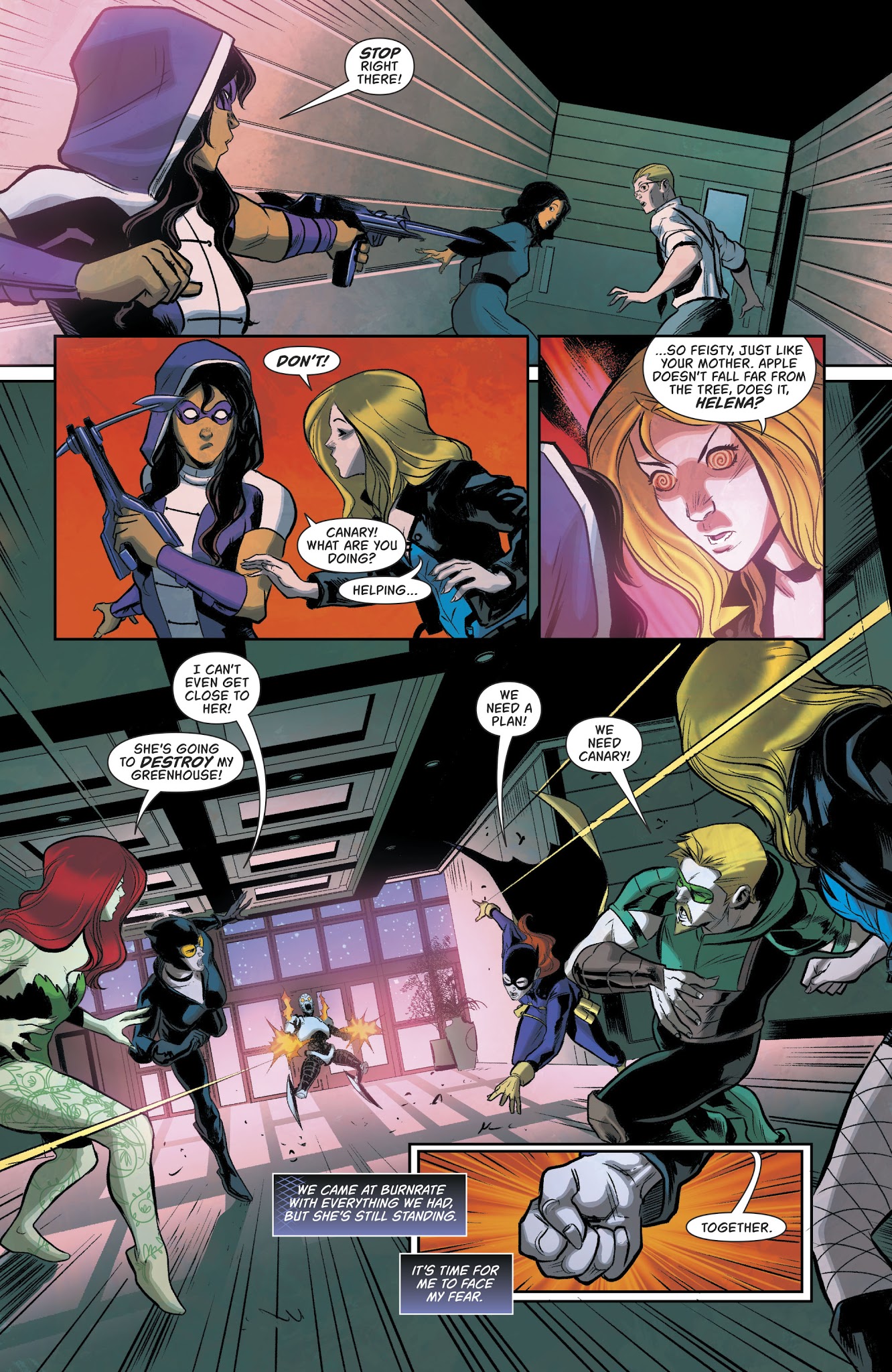 Read online Batgirl and the Birds of Prey comic -  Issue #21 - 21