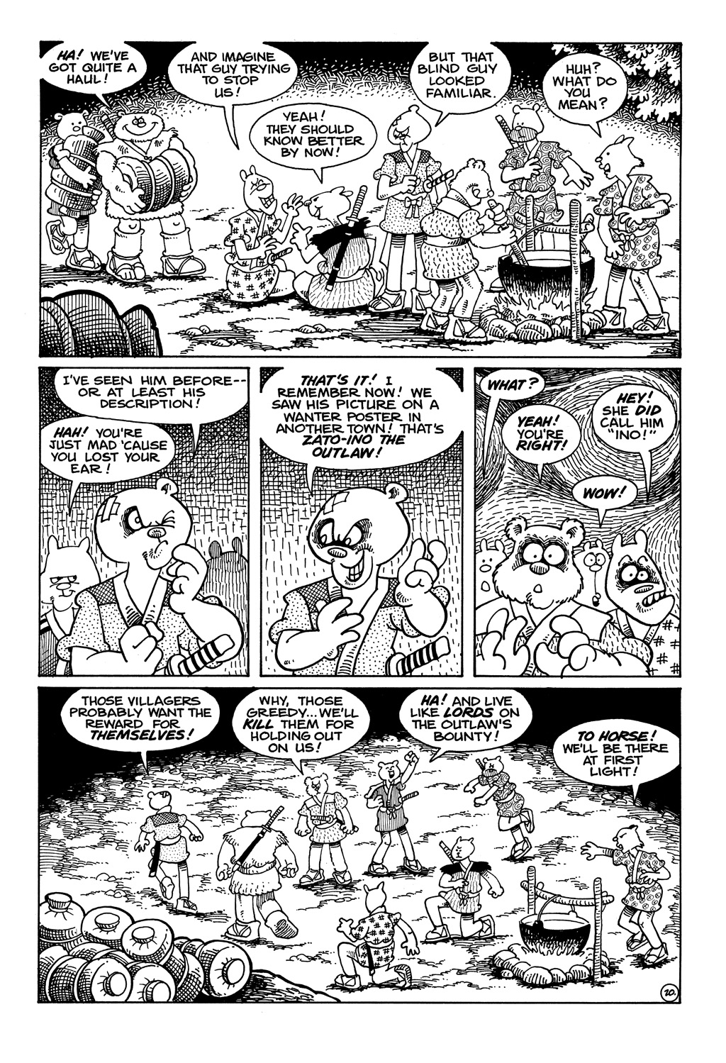 Read online Usagi Yojimbo (1987) comic -  Issue #18 - 22