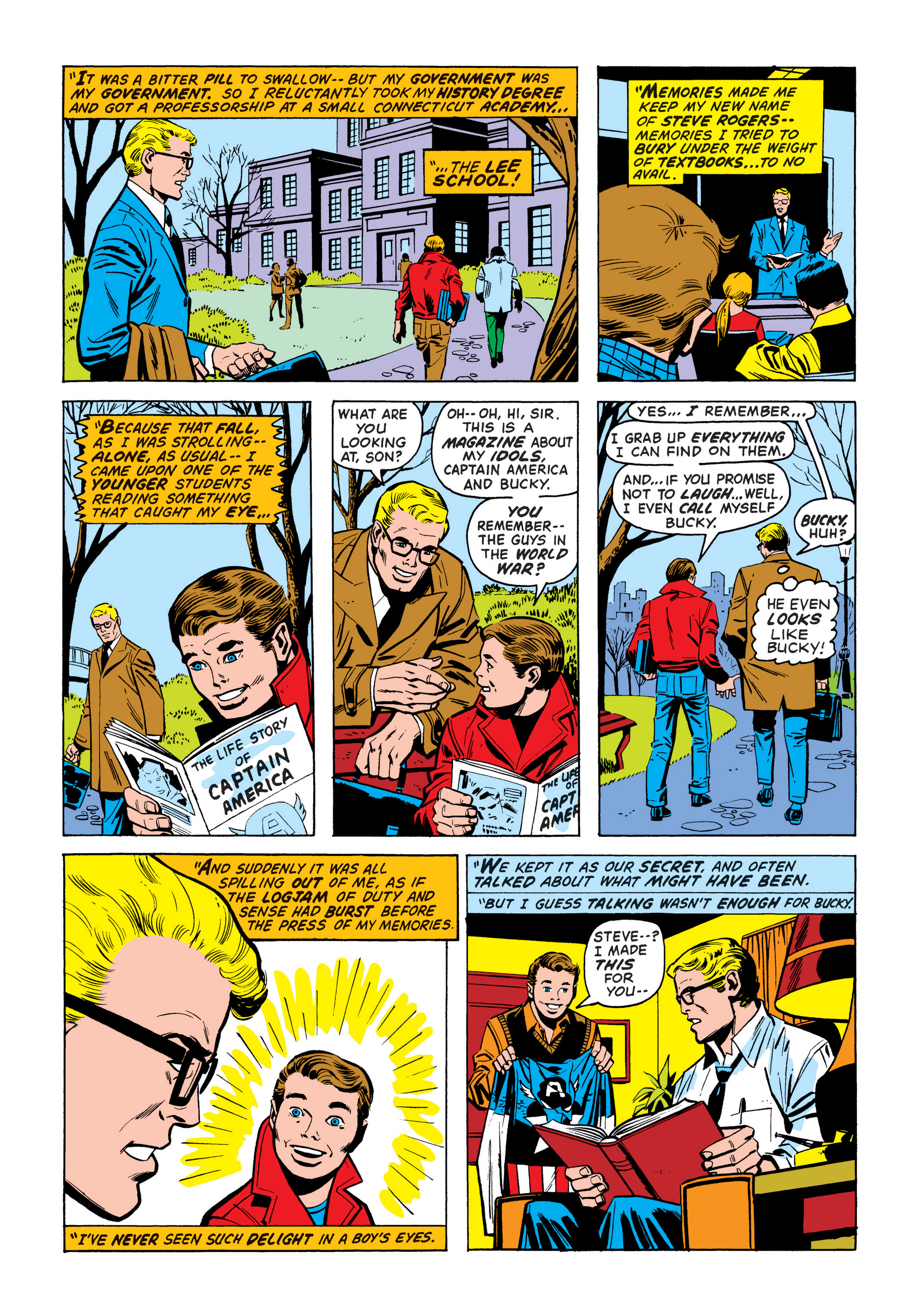 Read online Marvel Masterworks: Captain America comic -  Issue # TPB 7 (Part 2) - 49