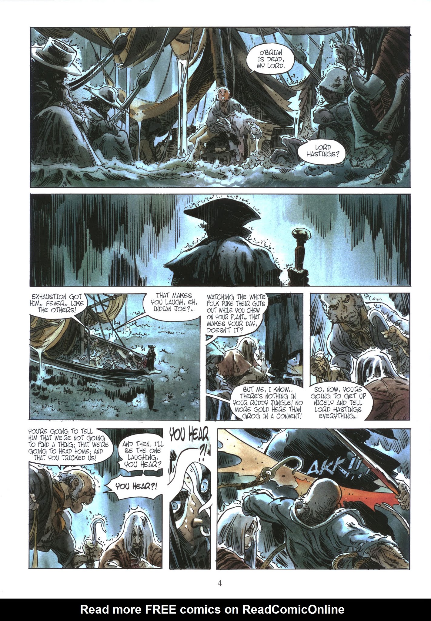 Read online Long John Silver comic -  Issue #1 - 5