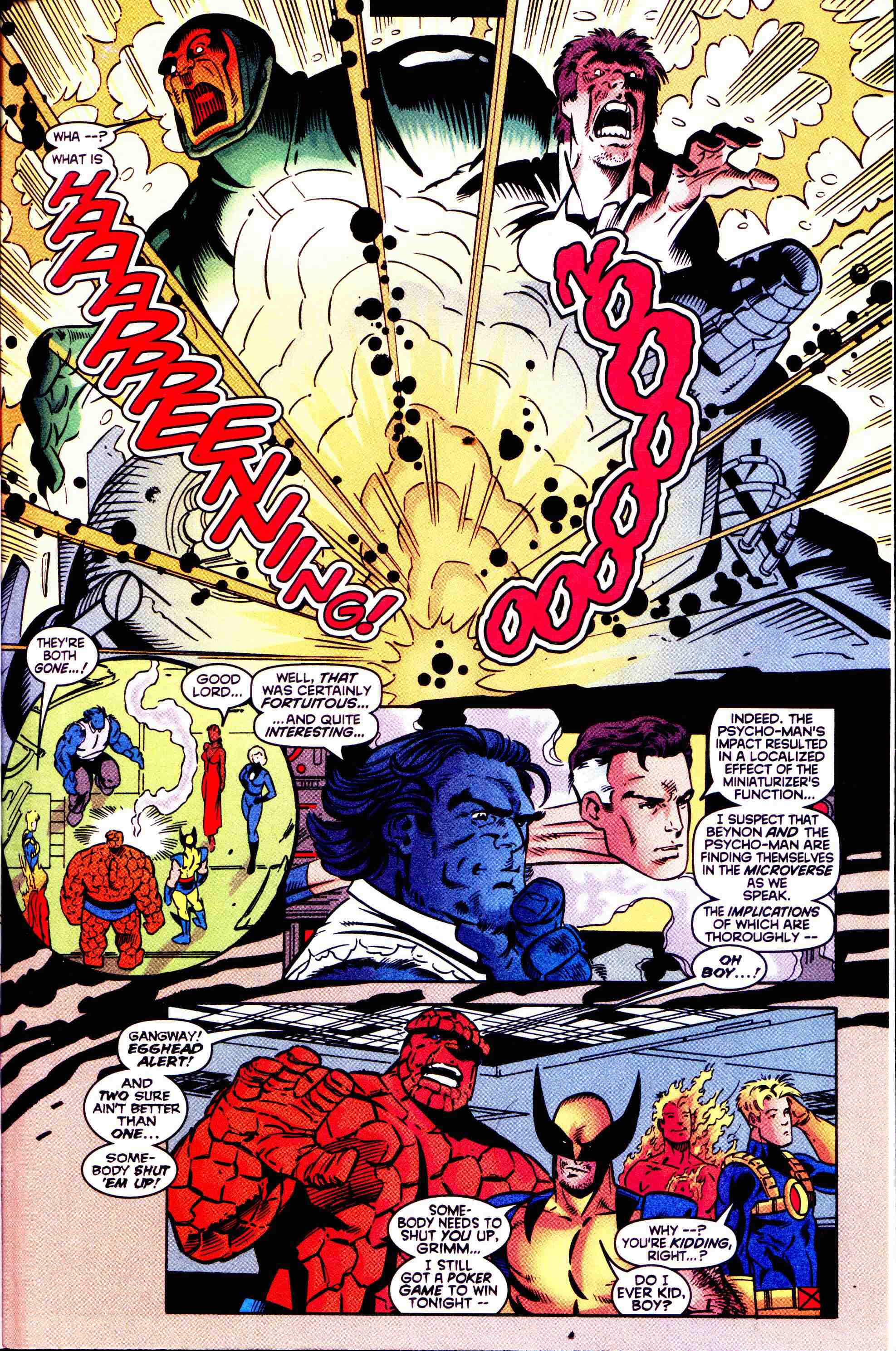 Read online X-Men Annual comic -  Issue #22 - 41