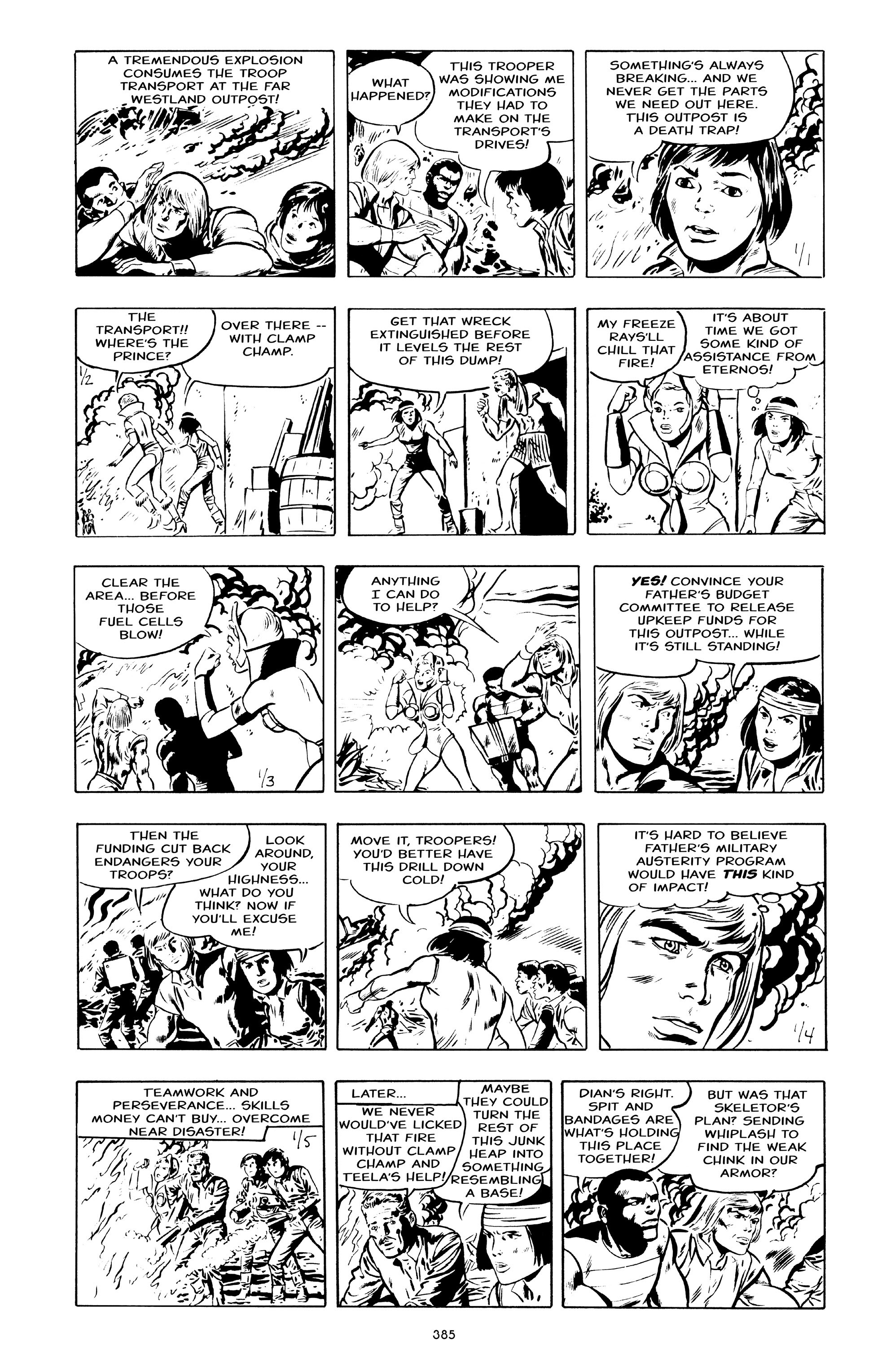 Read online He-Man and the Masters of the Universe: The Newspaper Comic Strips comic -  Issue # TPB (Part 4) - 85