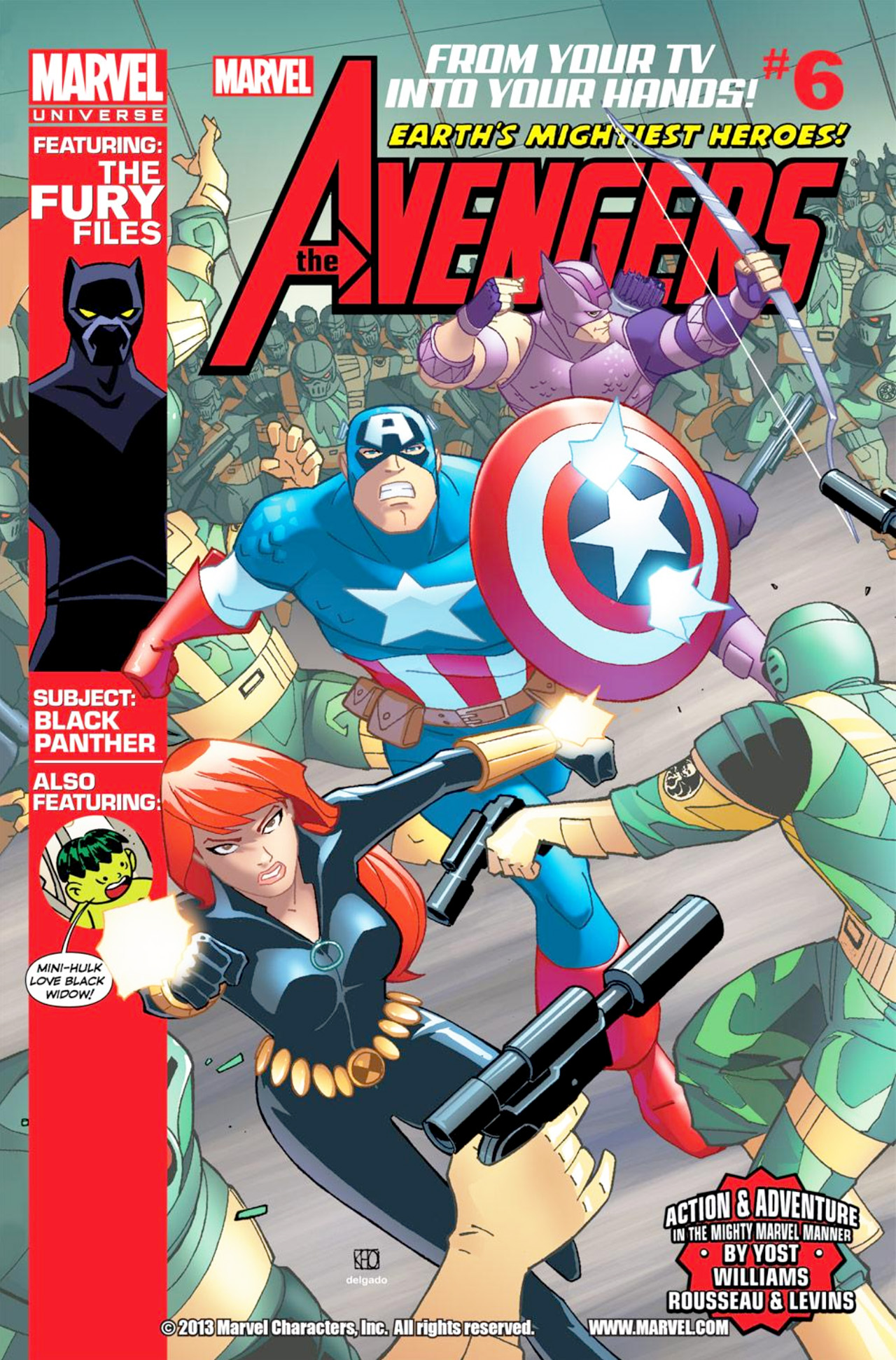 Read online Marvel Universe Avengers Earth's Mightiest Heroes comic -  Issue #6 - 1