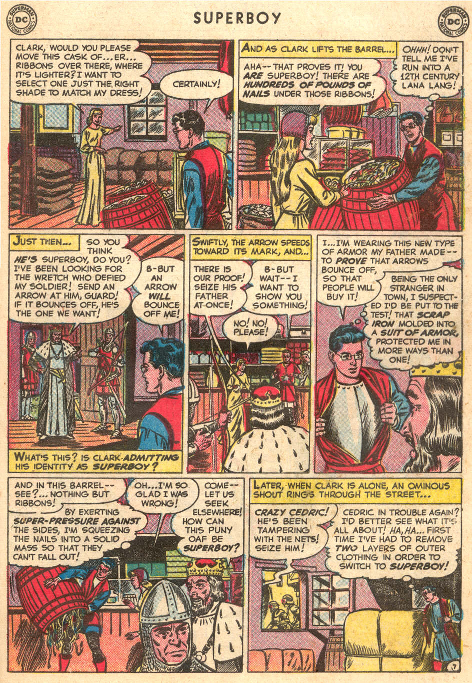 Read online Superboy (1949) comic -  Issue #17 - 36