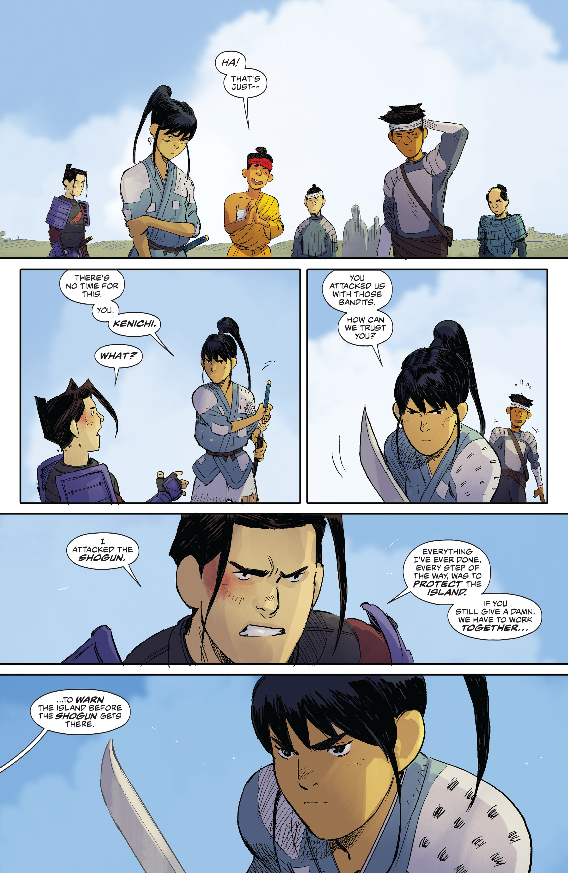 Read online Ronin Island comic -  Issue #8 - 9