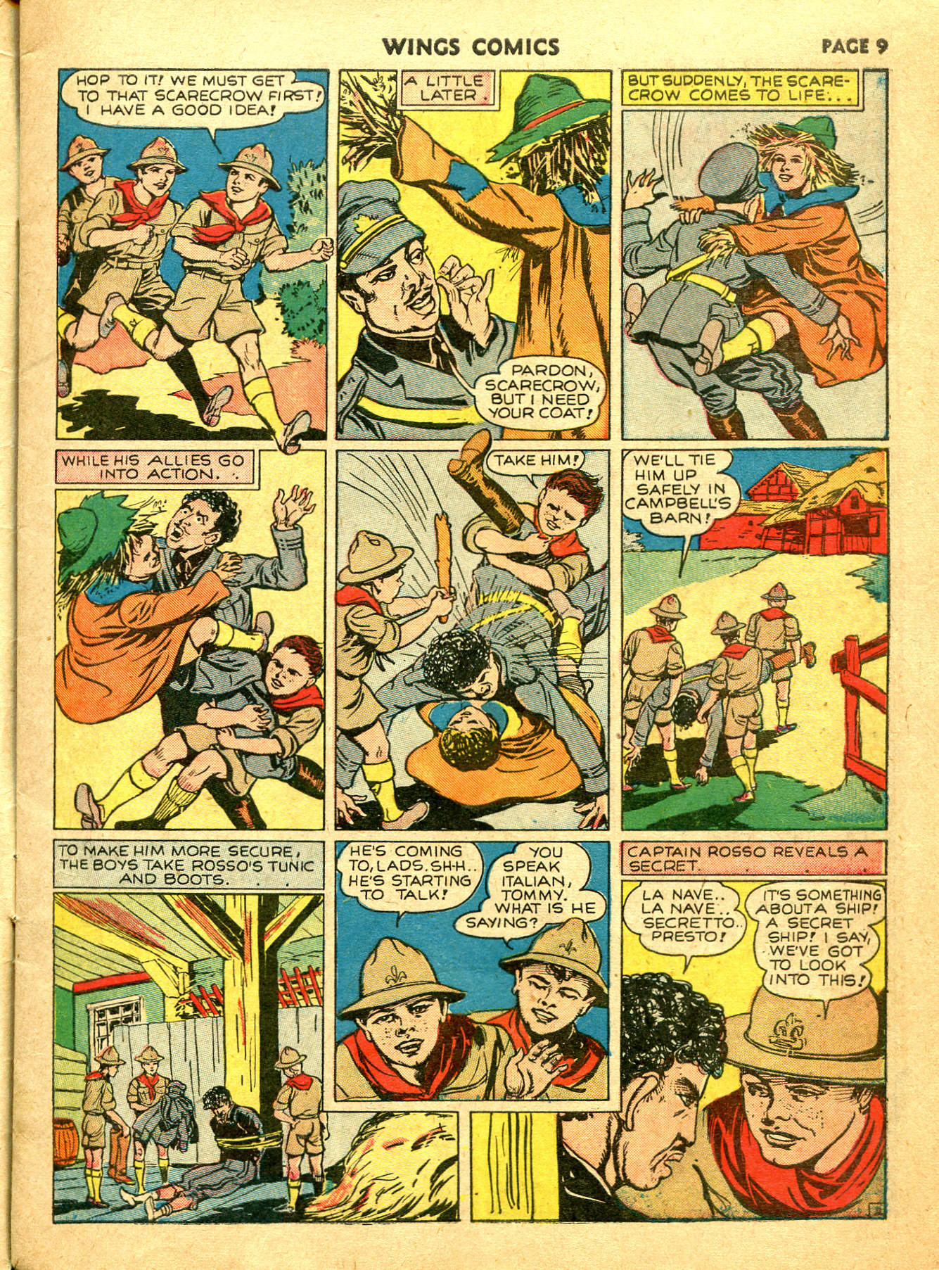 Read online Wings Comics comic -  Issue #7 - 11