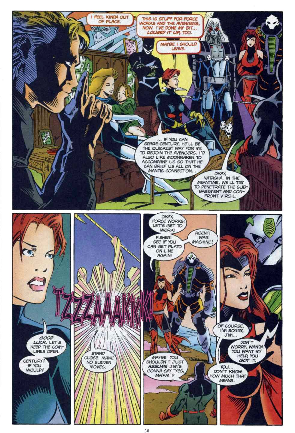 Read online War Machine (1994) comic -  Issue #22 - 21