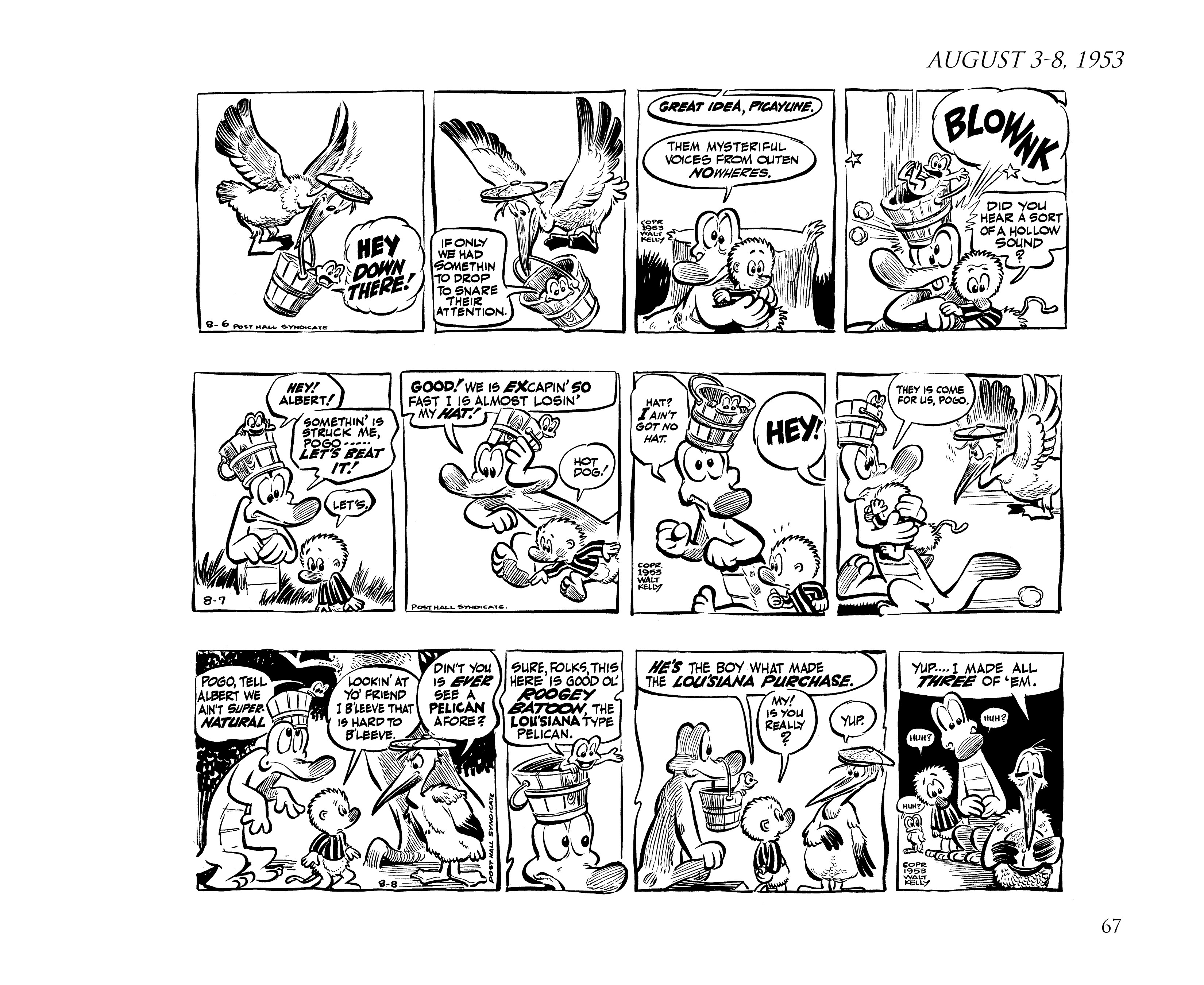 Read online Pogo by Walt Kelly: The Complete Syndicated Comic Strips comic -  Issue # TPB 3 (Part 1) - 79