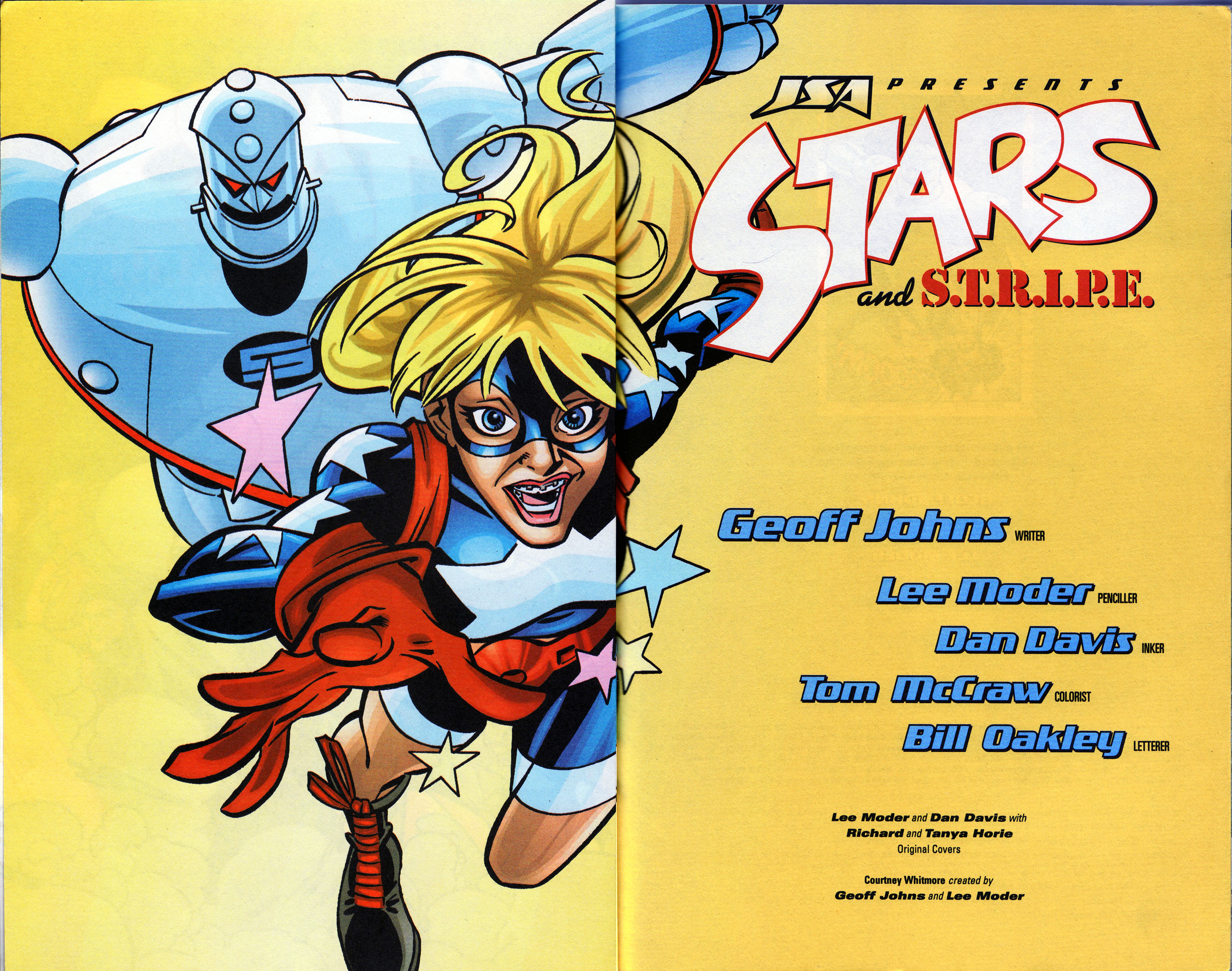 Read online Stars and S.T.R.I.P.E. comic -  Issue # _TPB 1 - 4