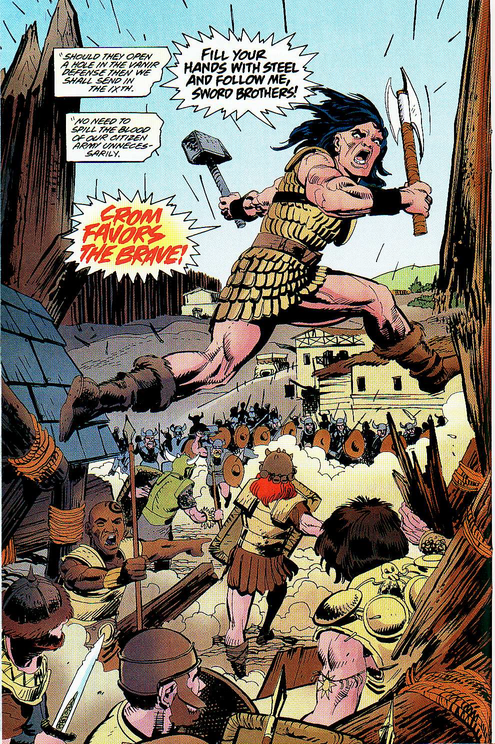 Read online Conan the Barbarian: The Usurper comic -  Issue #1 - 12