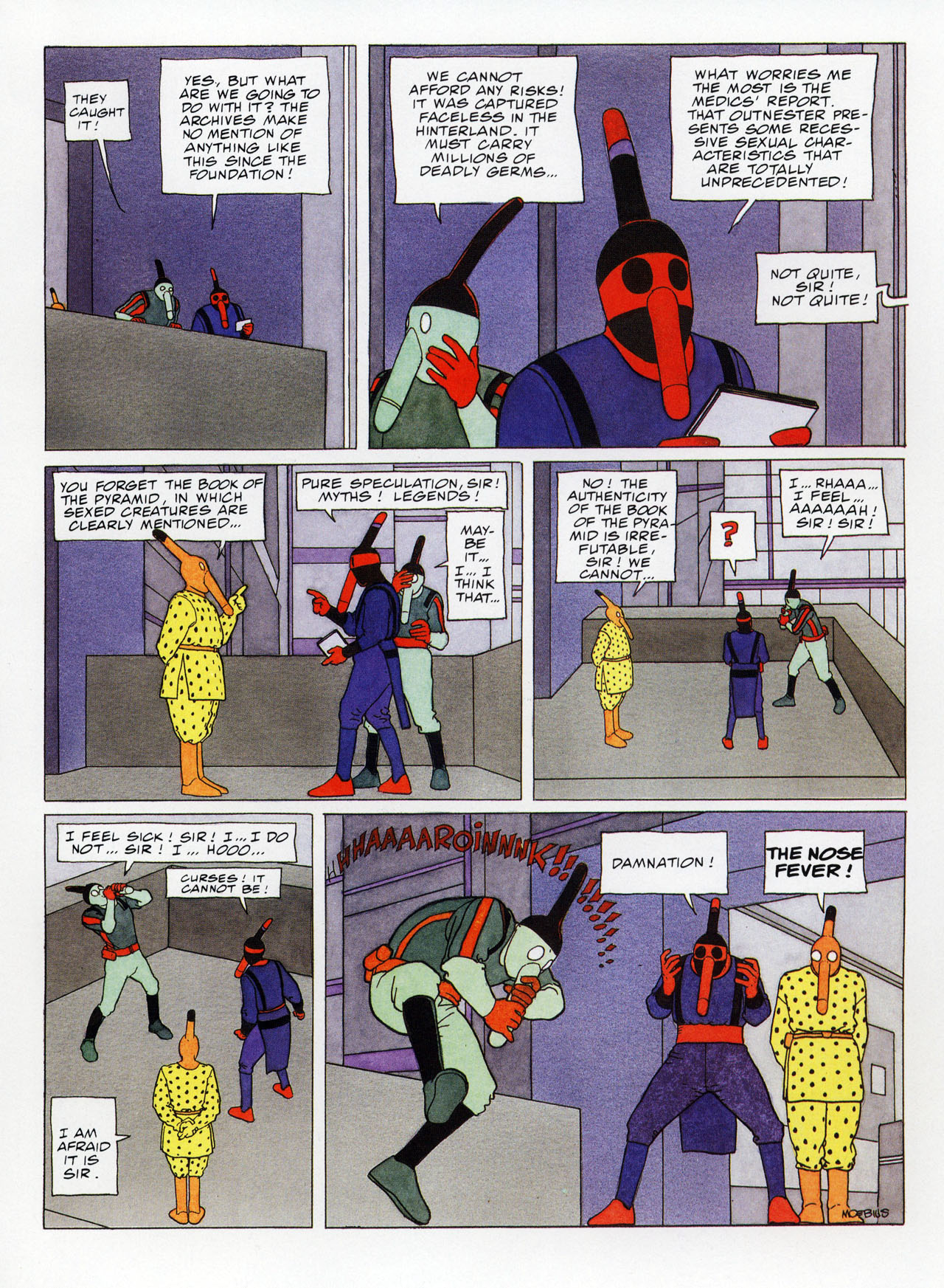 Read online Epic Graphic Novel: Moebius comic -  Issue # TPB 7 - 29