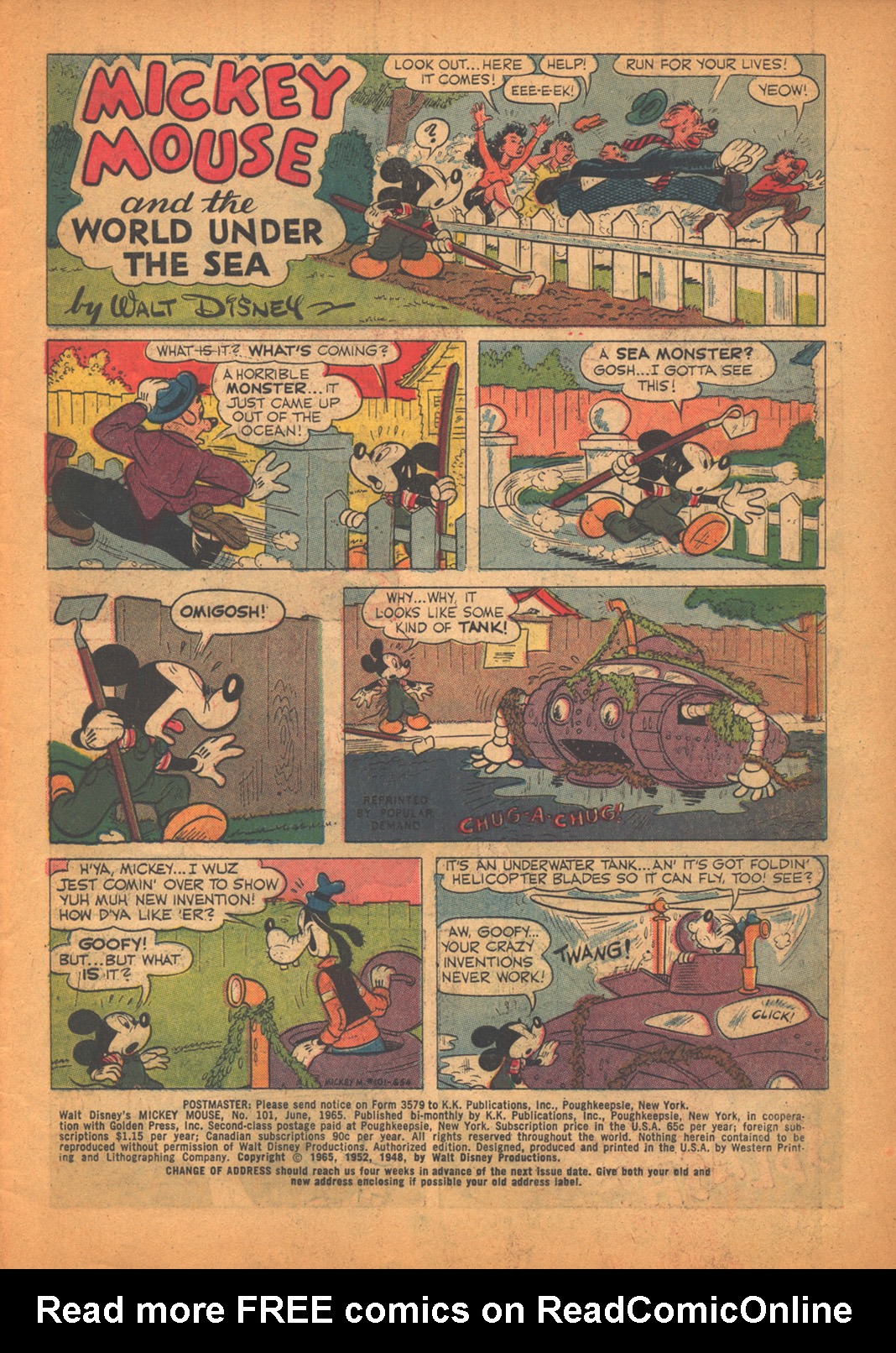 Read online Walt Disney's Mickey Mouse comic -  Issue #101 - 3