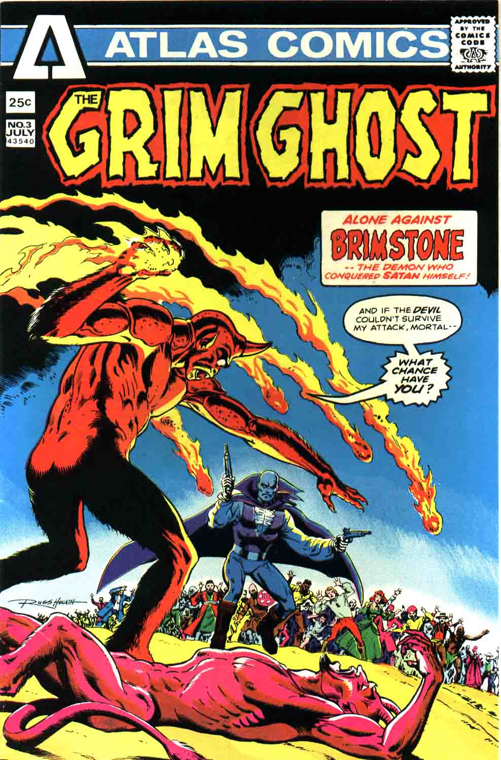 Read online The Grim Ghost (1975) comic -  Issue #3 - 1