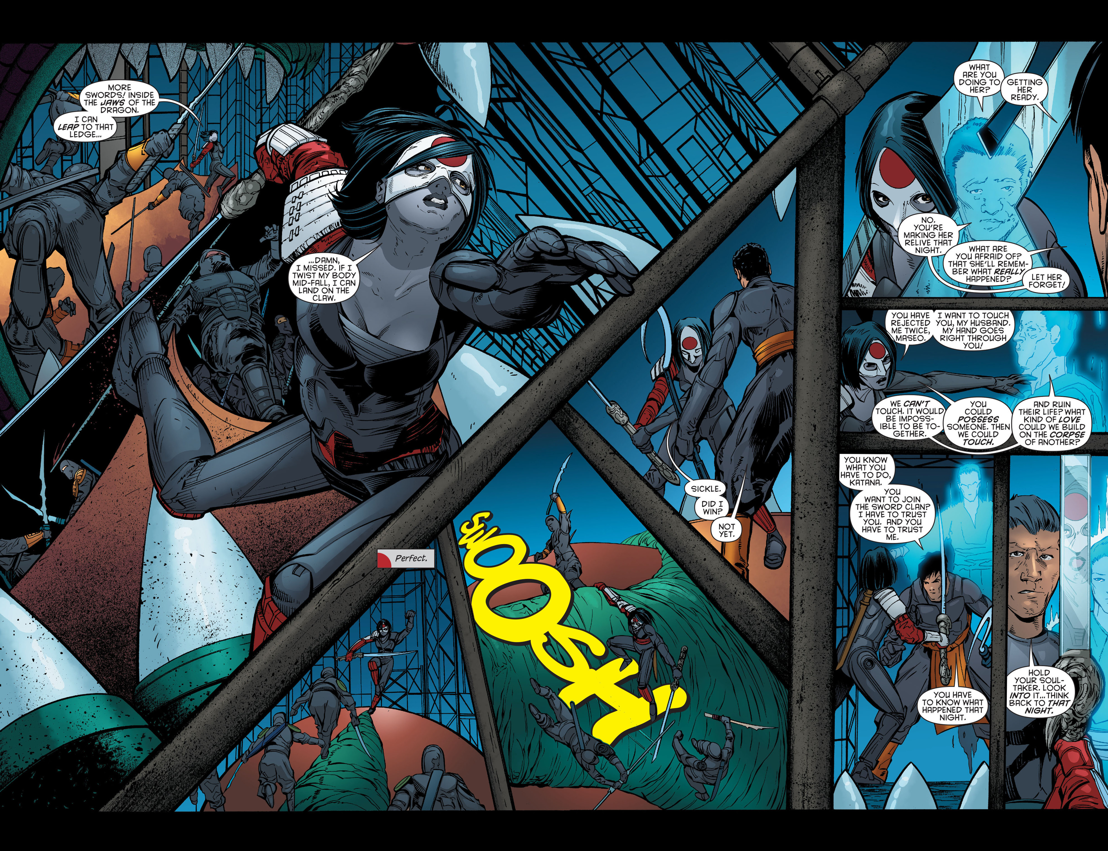 Read online Katana comic -  Issue #7 - 13