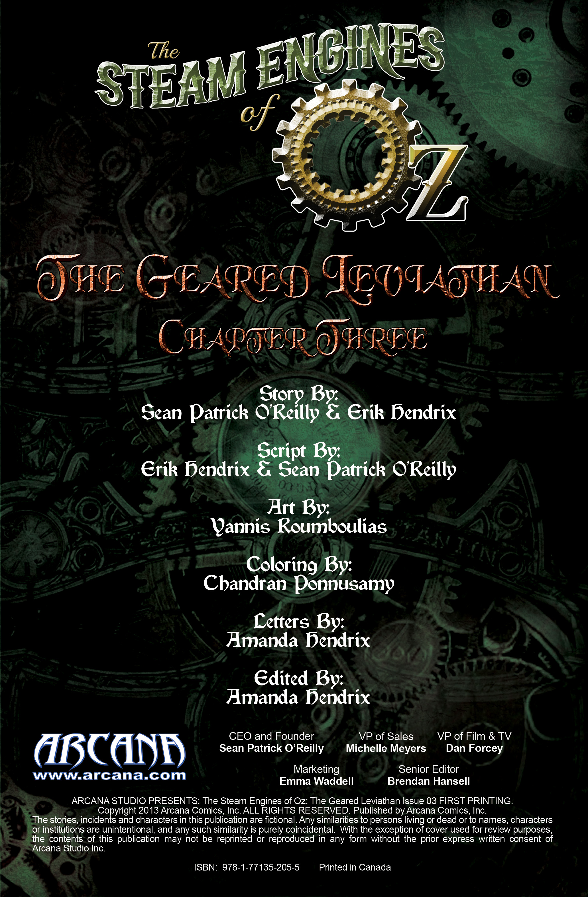 Read online The Steam Engines of Oz: The Geared Leviathan comic -  Issue #3 - 2