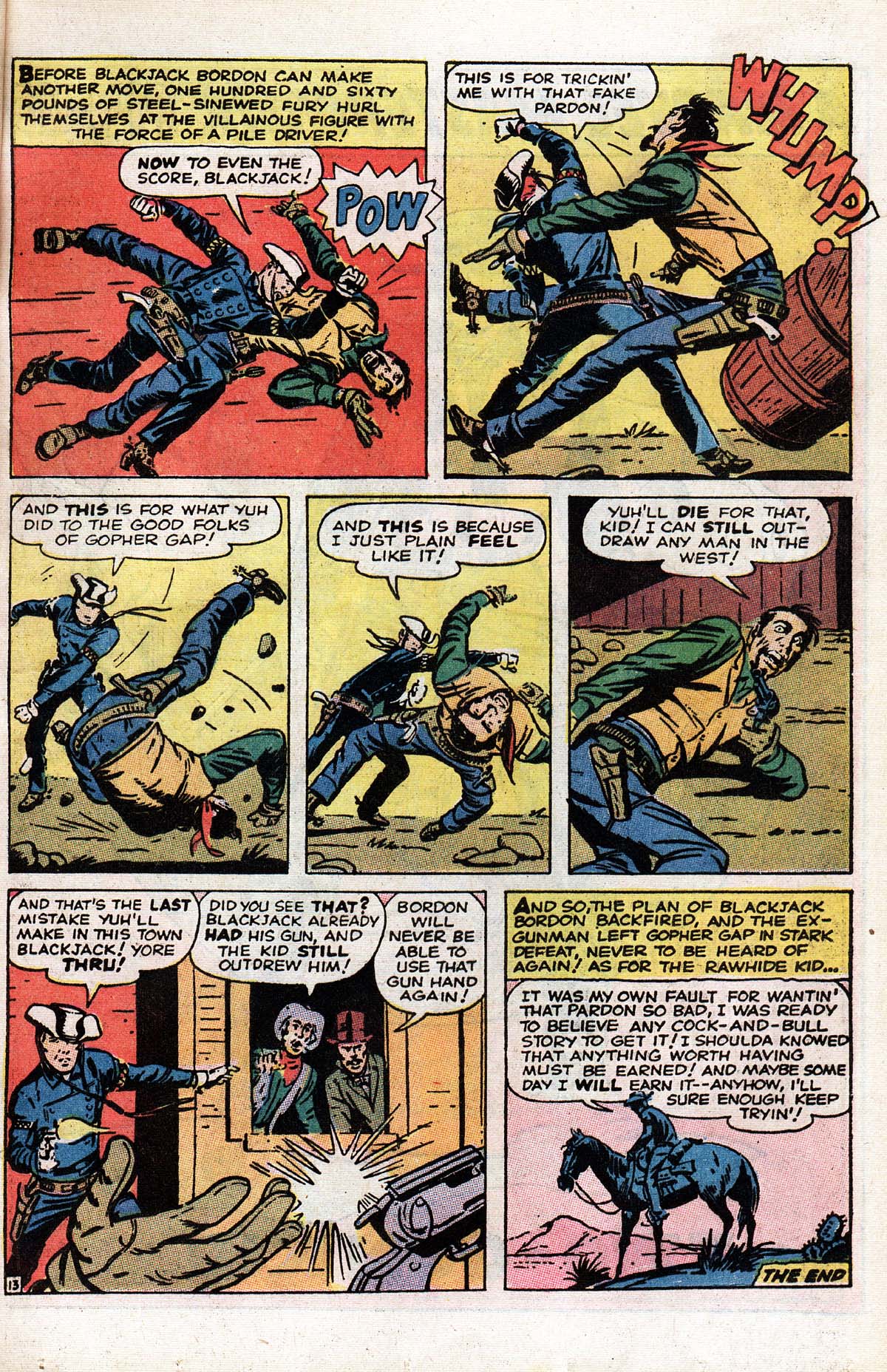 Read online The Mighty Marvel Western comic -  Issue #12 - 14