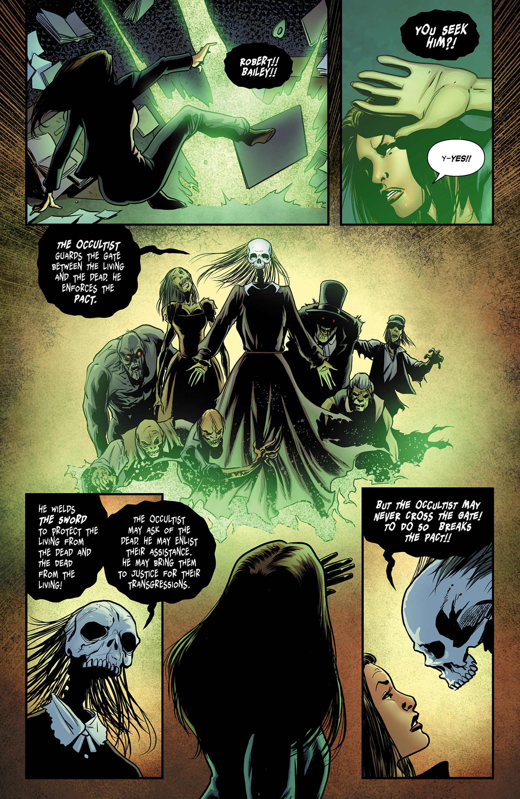 Read online The Occultist comic -  Issue #3 - 23