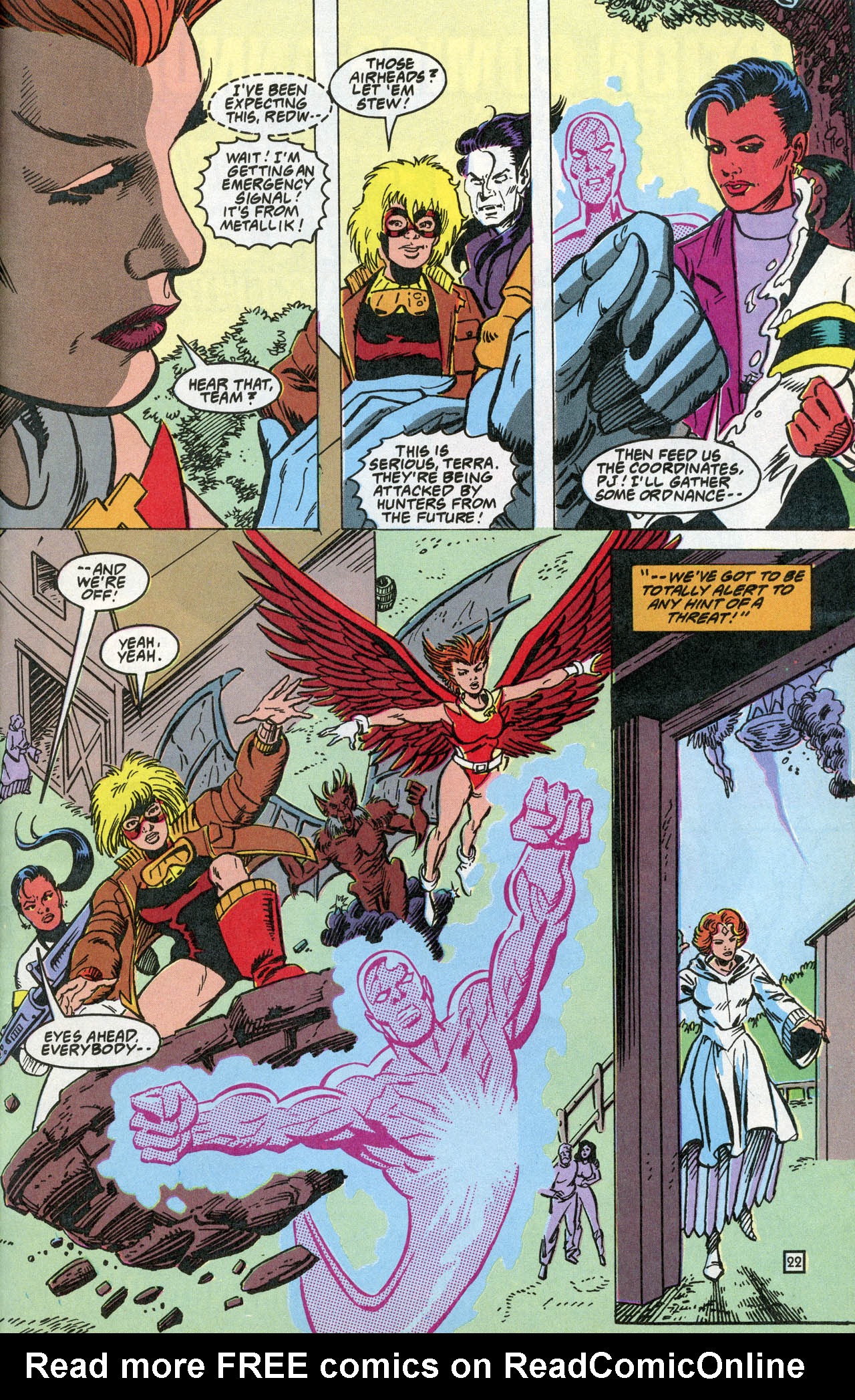 Read online Team Titans comic -  Issue #11 - 27