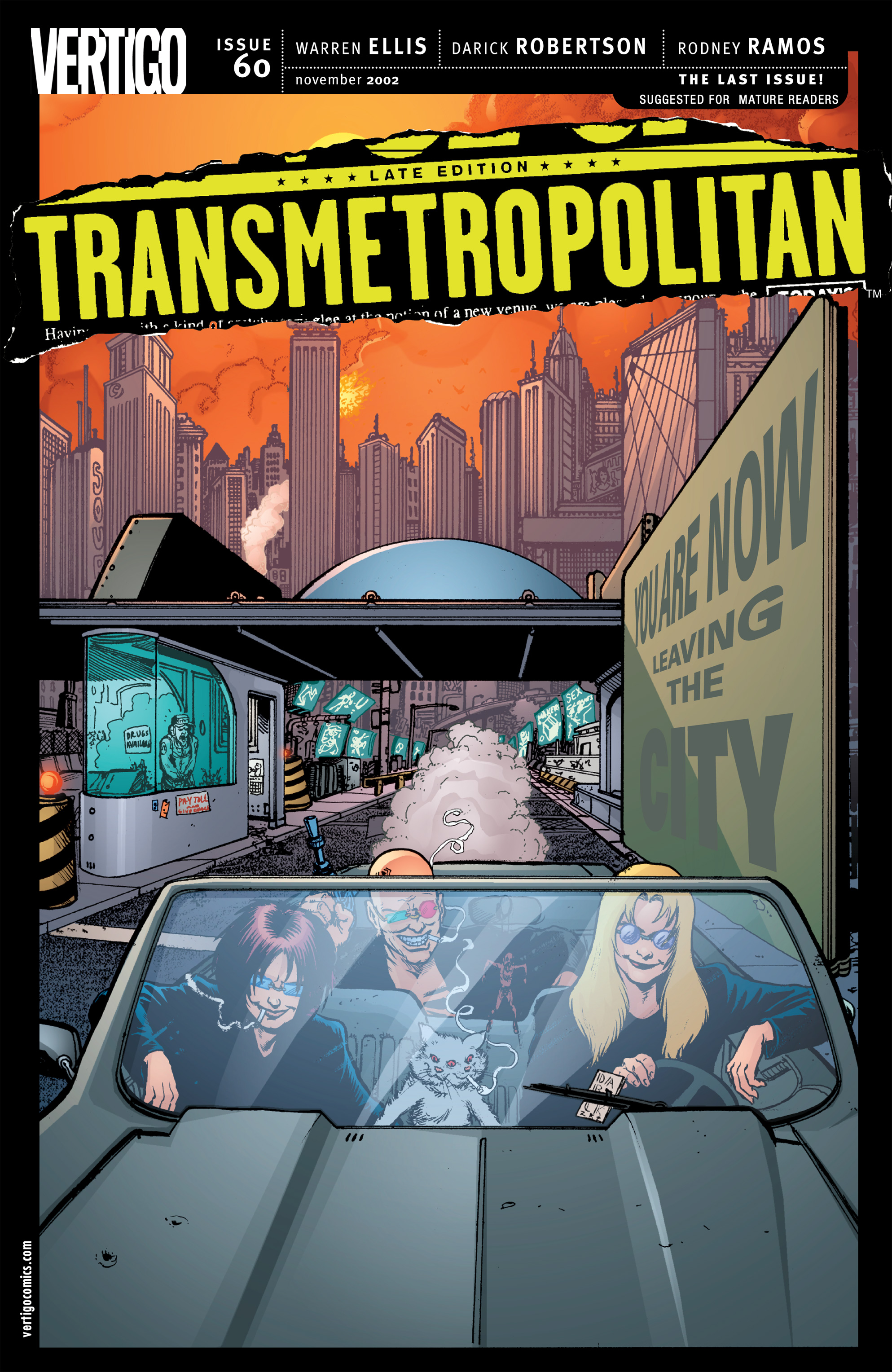 Read online Transmetropolitan comic -  Issue #60 - 1