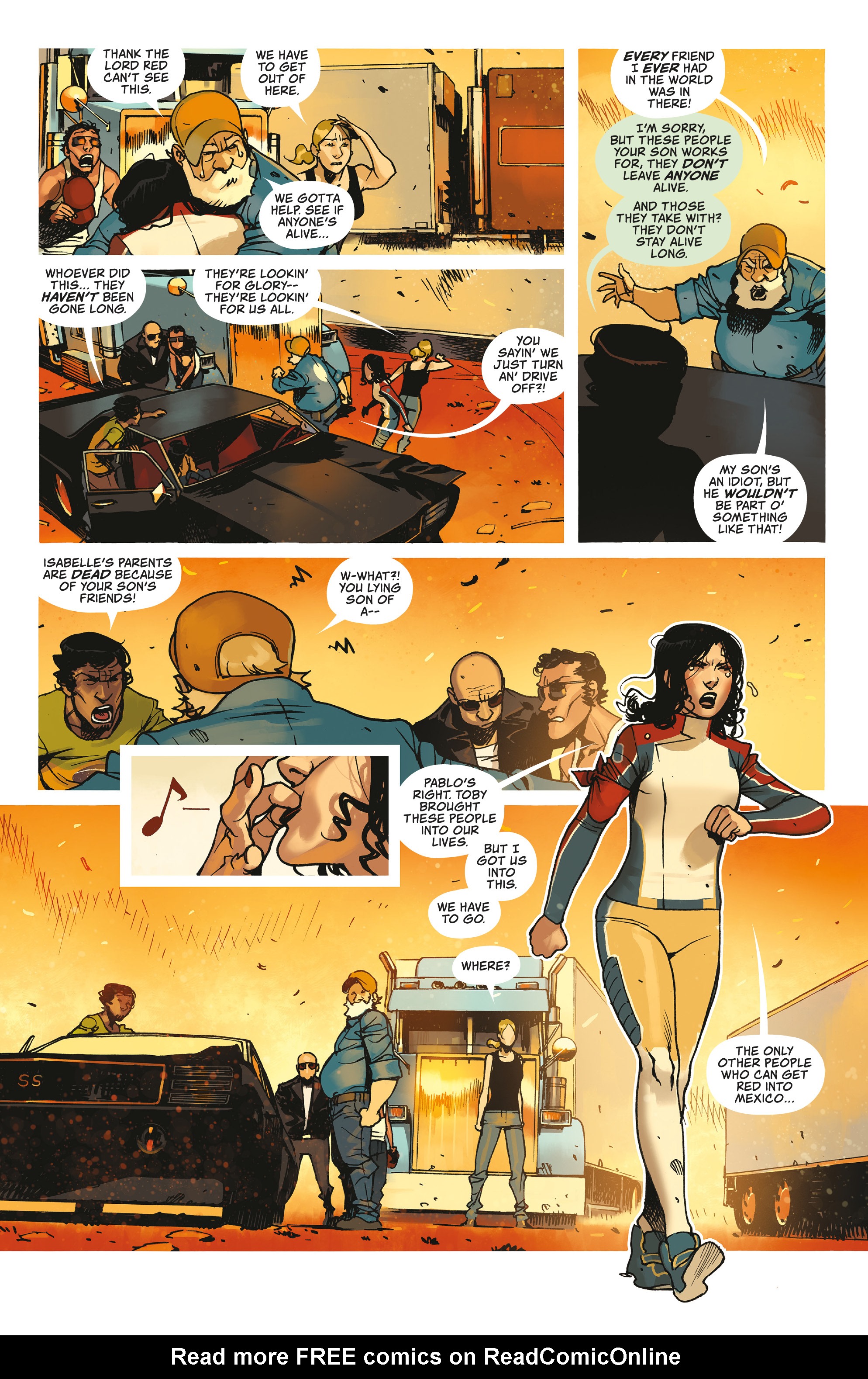 Read online Death Or Glory comic -  Issue #6 - 21