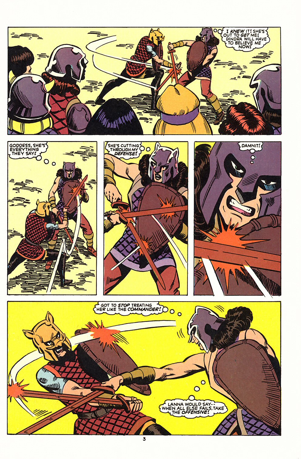 Read online Sisterhood of Steel comic -  Issue #5 - 5