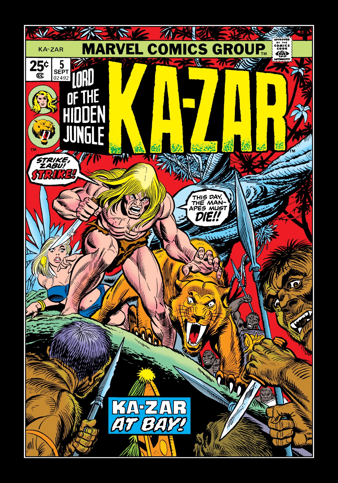 Read online Marvel Masterworks: Ka-Zar comic -  Issue # TPB 2 (Part 3) - 74