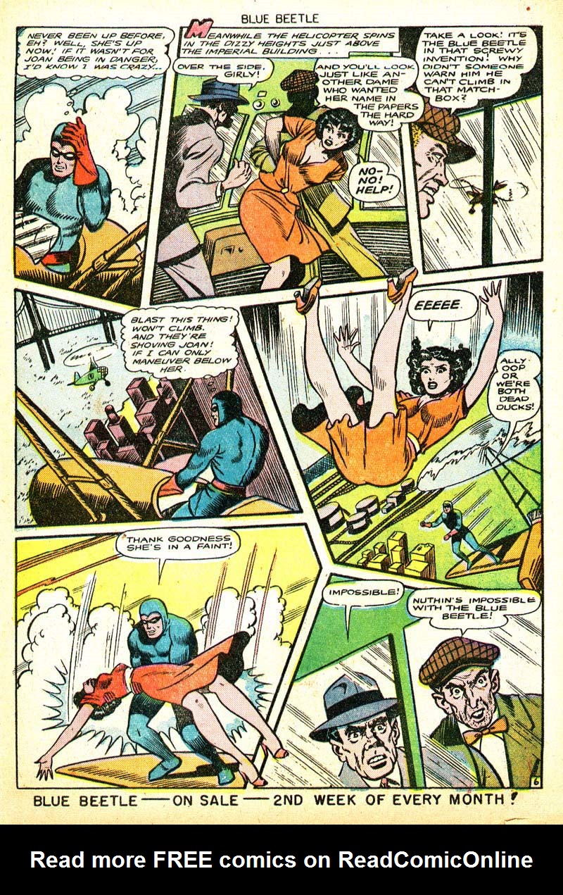 Read online The Blue Beetle comic -  Issue #53 - 17
