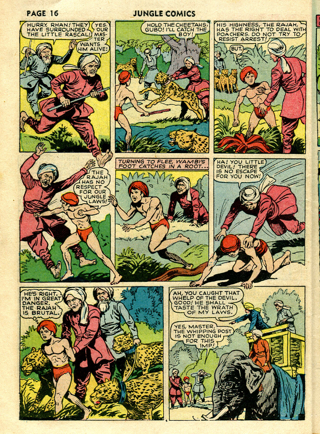 Read online Jungle Comics comic -  Issue #26 - 18