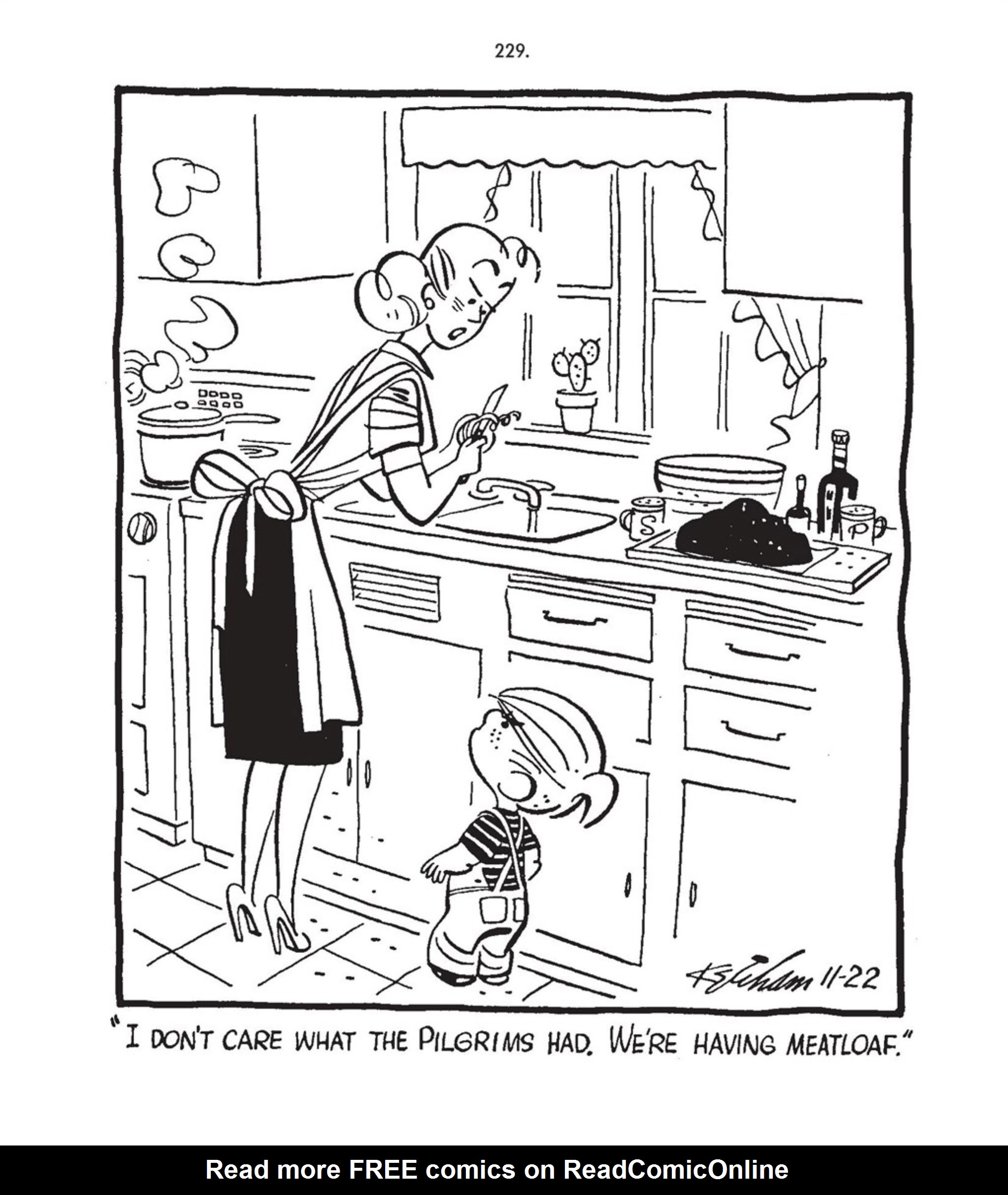 Read online Hank Ketcham's Complete Dennis the Menace comic -  Issue # TPB 1 (Part 3) - 55