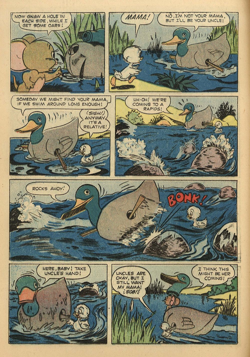Read online M.G.M.'s Tom and Jerry's Winter Fun comic -  Issue #5 - 76