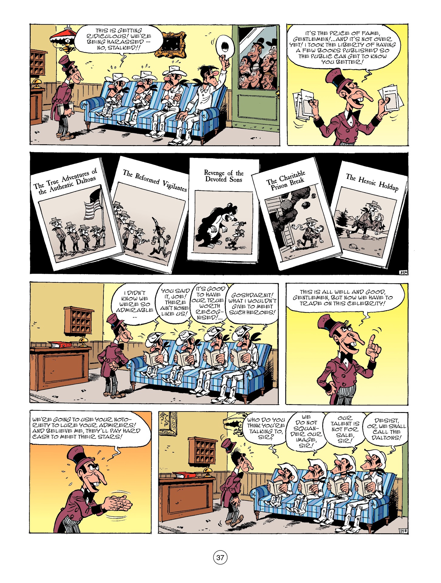Read online A Lucky Luke Adventure comic -  Issue #57 - 37