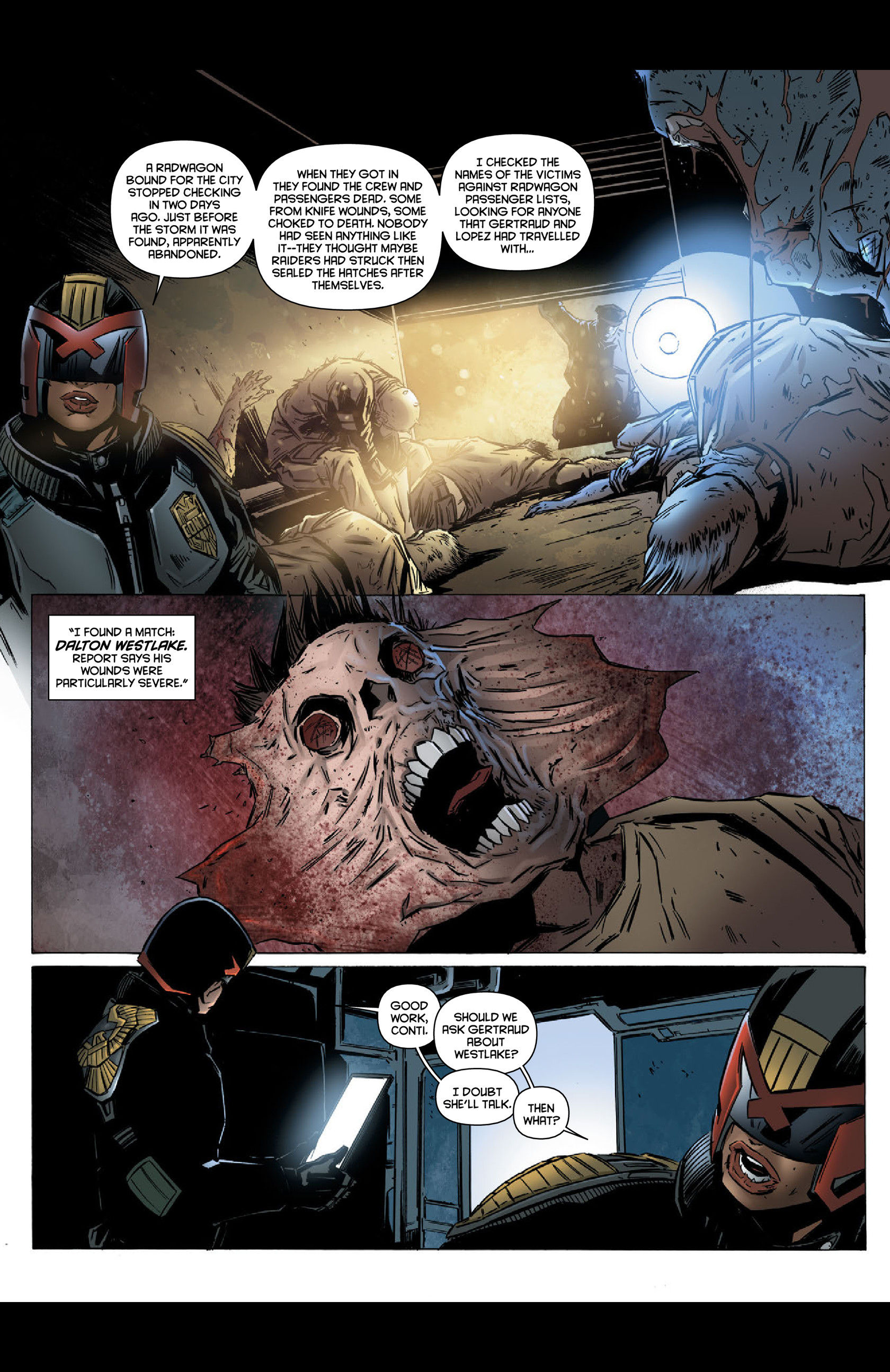 Read online Dredd: Dust comic -  Issue #1 - 15