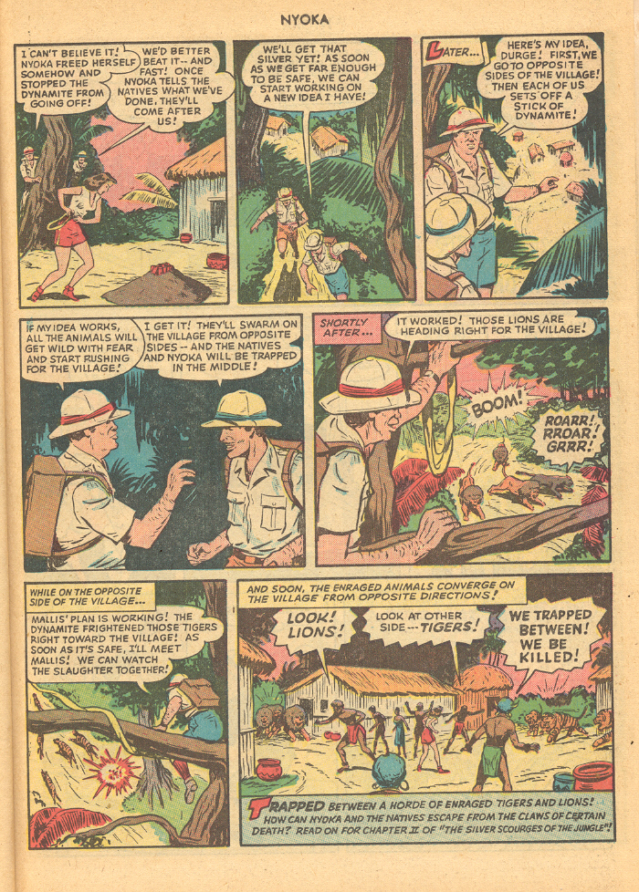 Read online Nyoka the Jungle Girl (1945) comic -  Issue #33 - 39