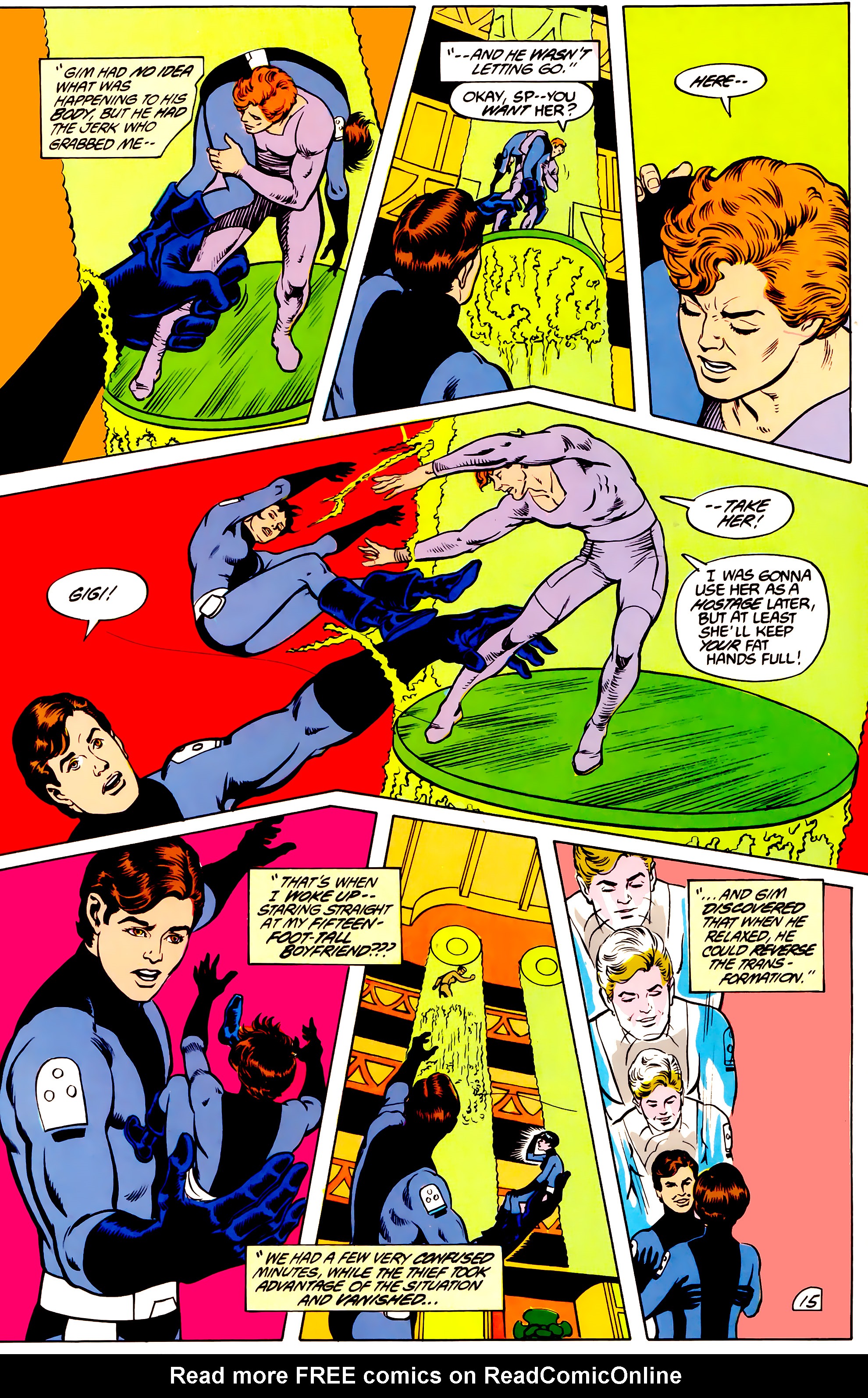 Read online Legion of Super-Heroes (1984) comic -  Issue #39 - 16