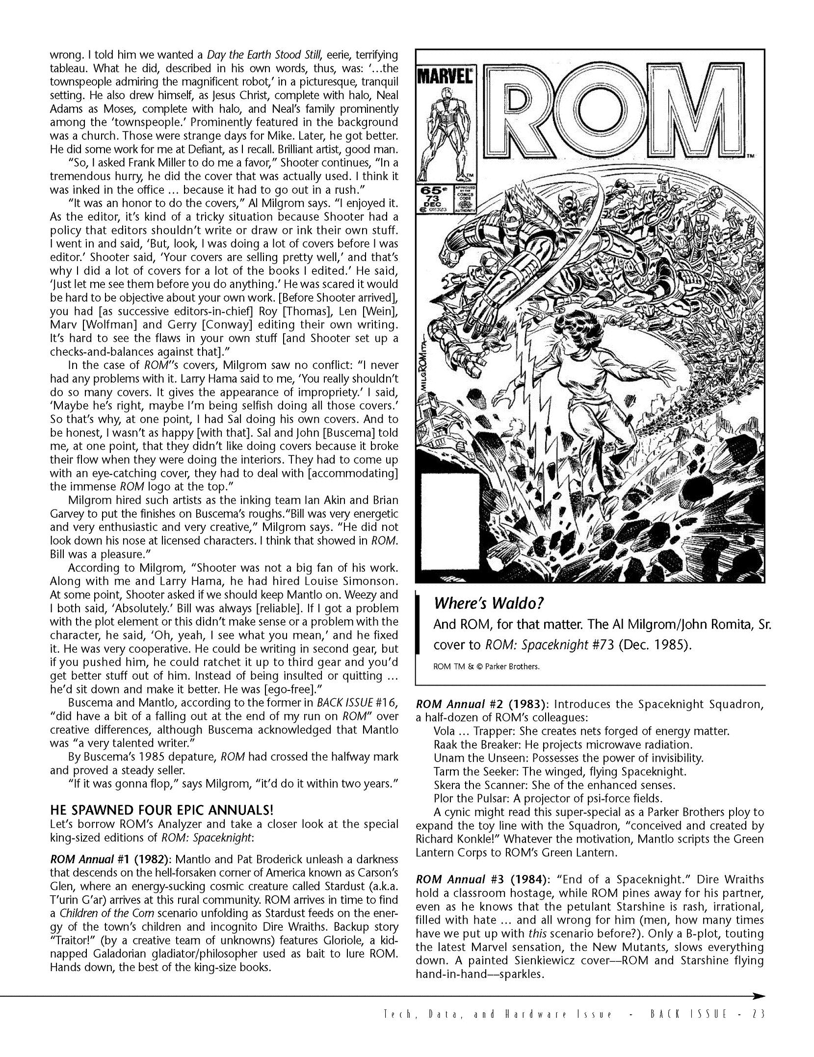 Read online Back Issue comic -  Issue #32 - 23