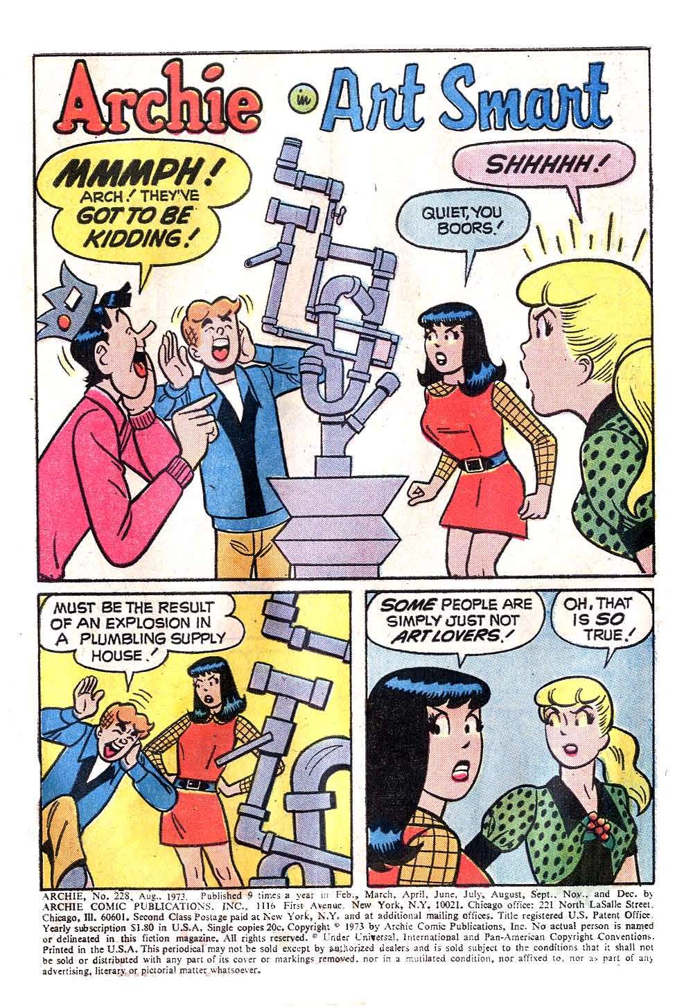 Read online Archie (1960) comic -  Issue #228 - 3