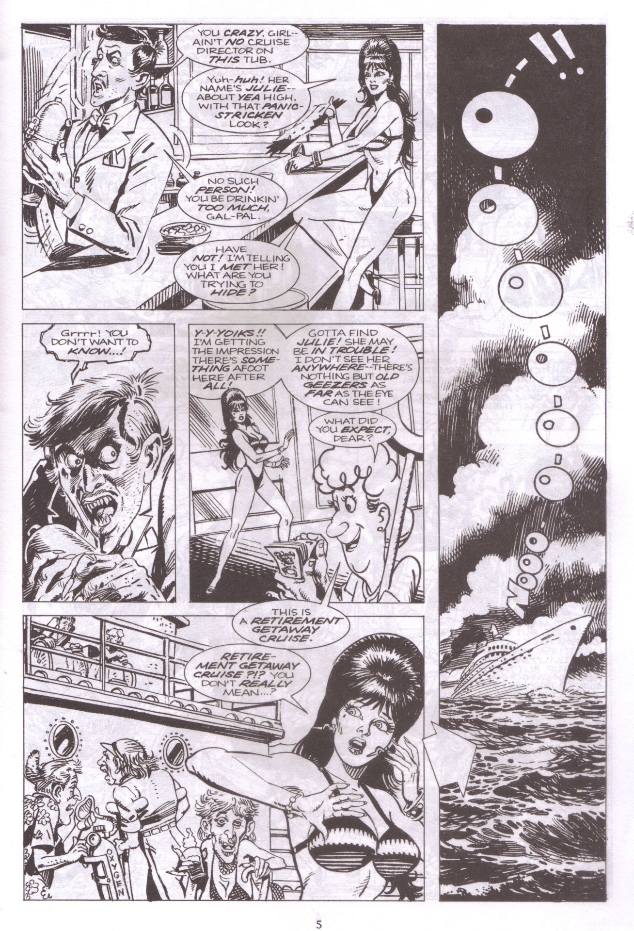Read online Elvira, Mistress of the Dark comic -  Issue #53 - 7