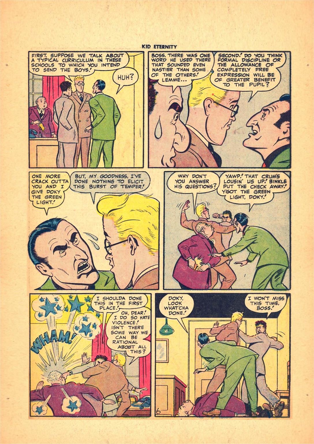 Read online Kid Eternity (1946) comic -  Issue #7 - 31