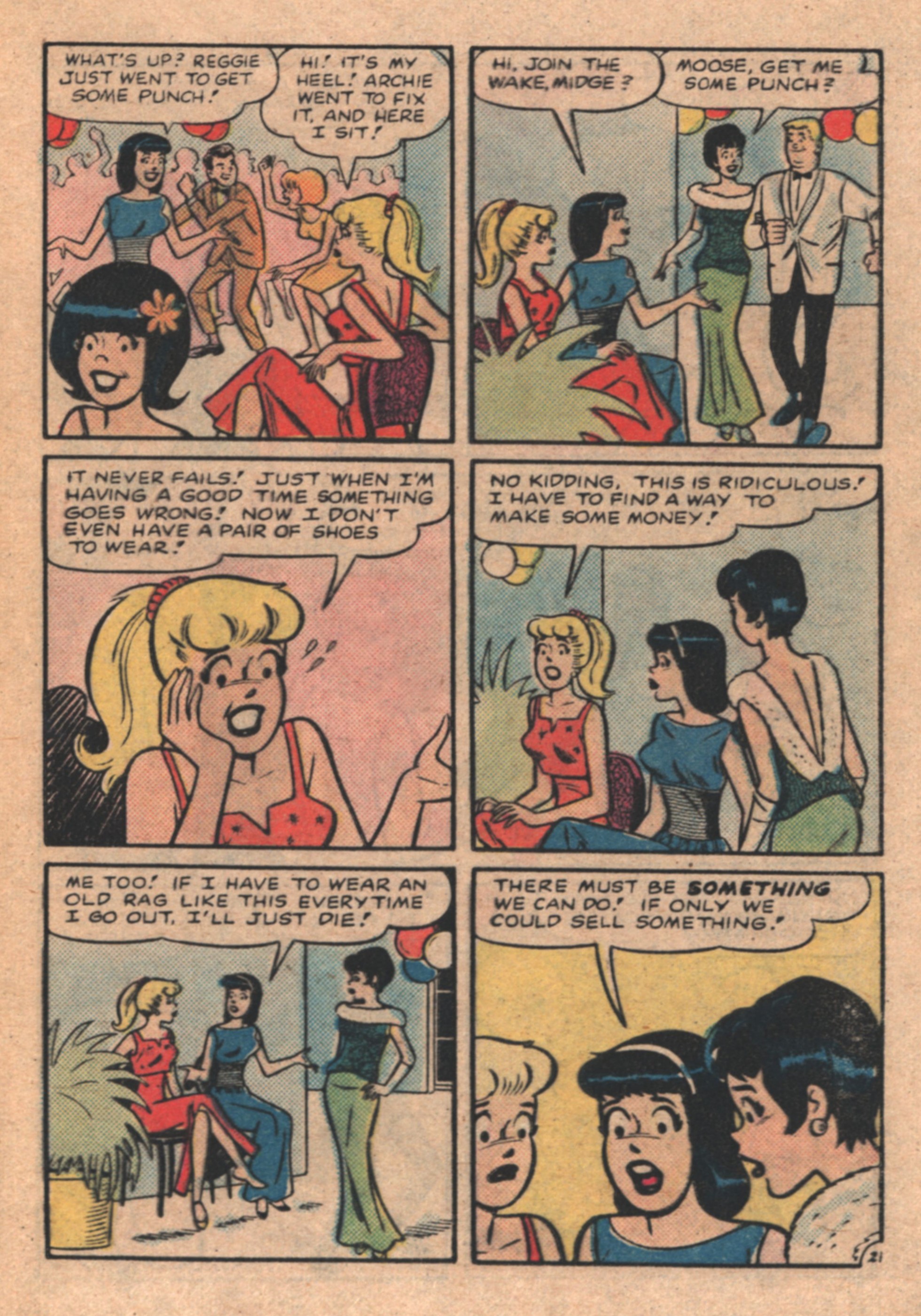 Read online Betty and Veronica Digest Magazine comic -  Issue #4 - 125