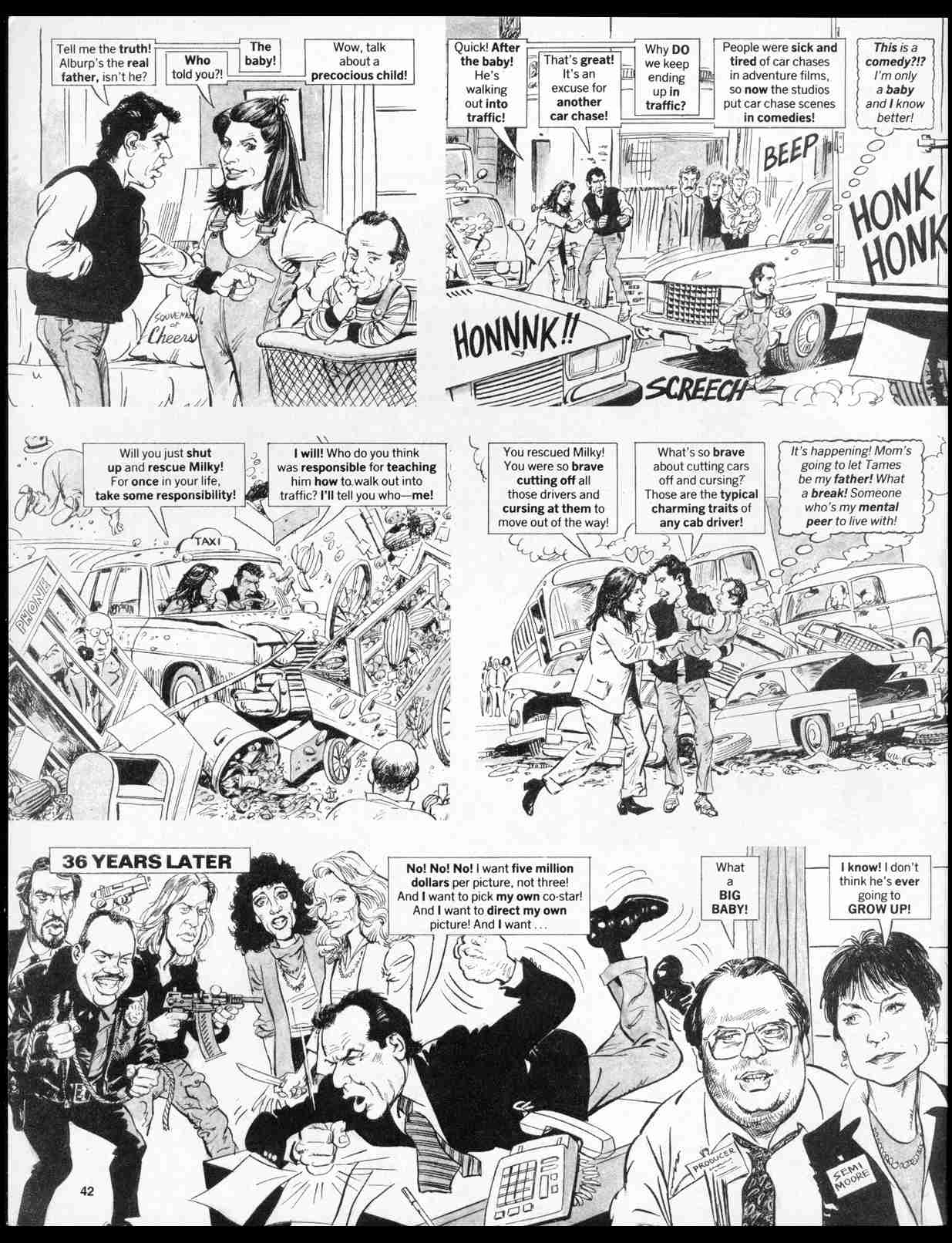 Read online MAD comic -  Issue #295 - 44