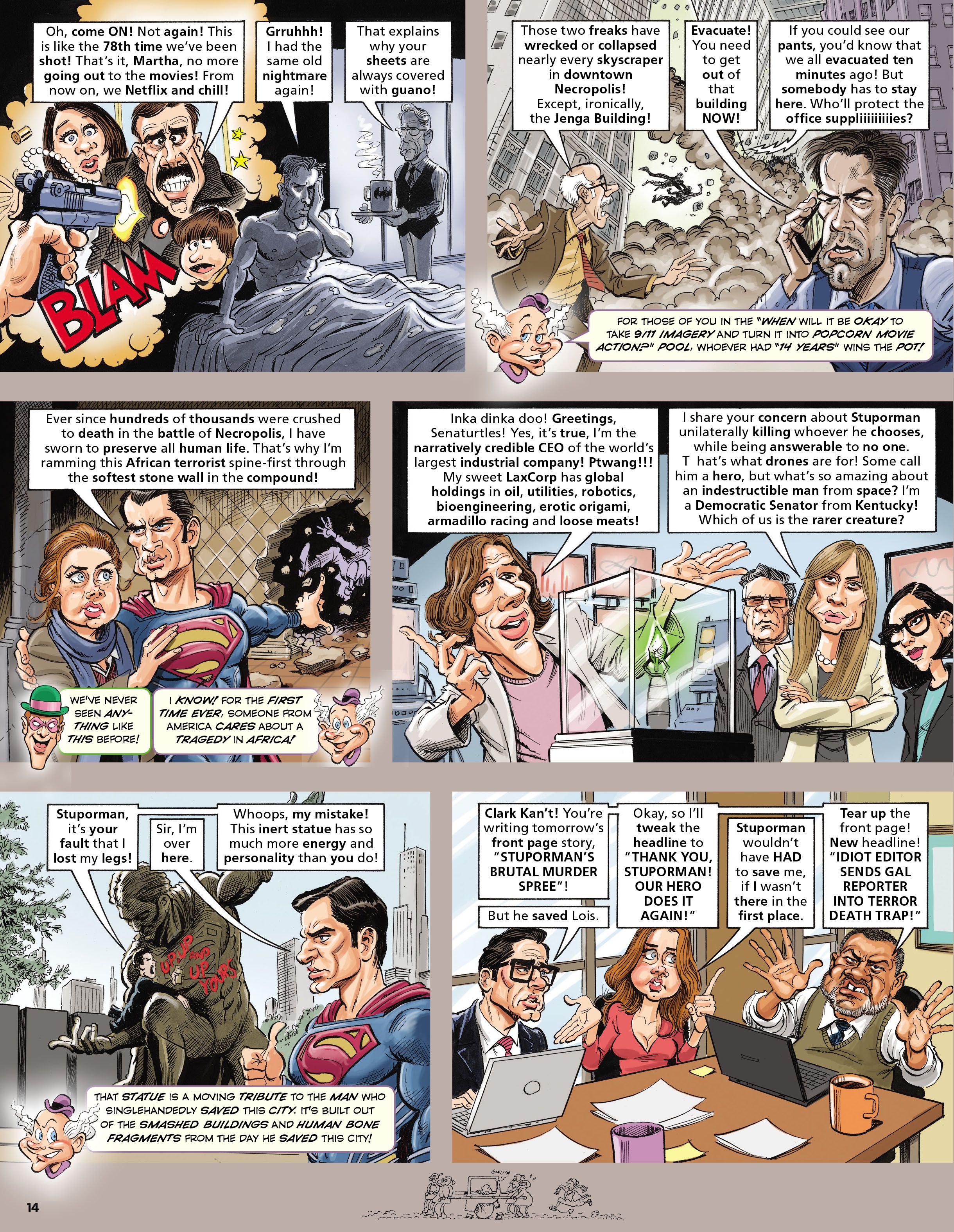 Read online MAD comic -  Issue #540 - 16