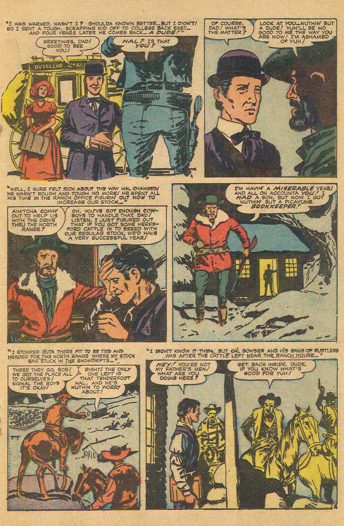 Read online Gunsmoke Western comic -  Issue #44 - 21