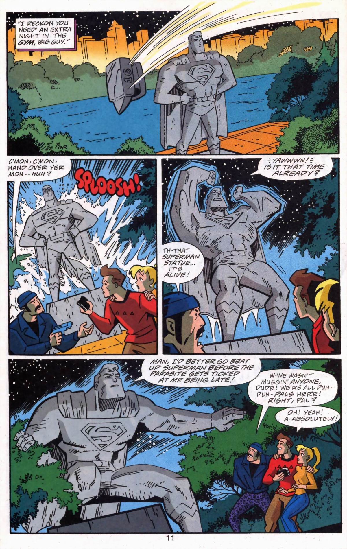Read online Superman Adventures comic -  Issue #38 - 12