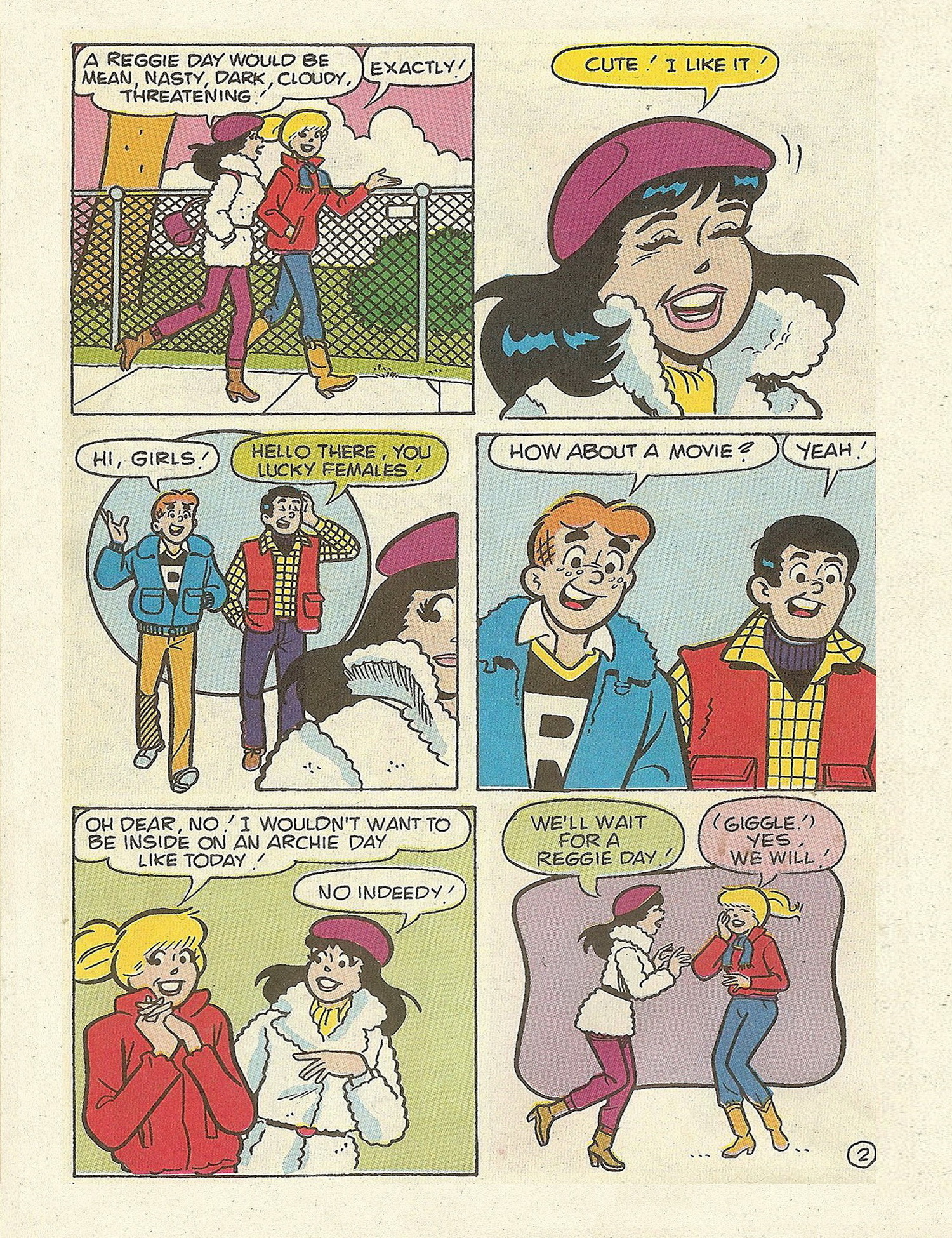 Read online Betty and Veronica Digest Magazine comic -  Issue #60 - 11