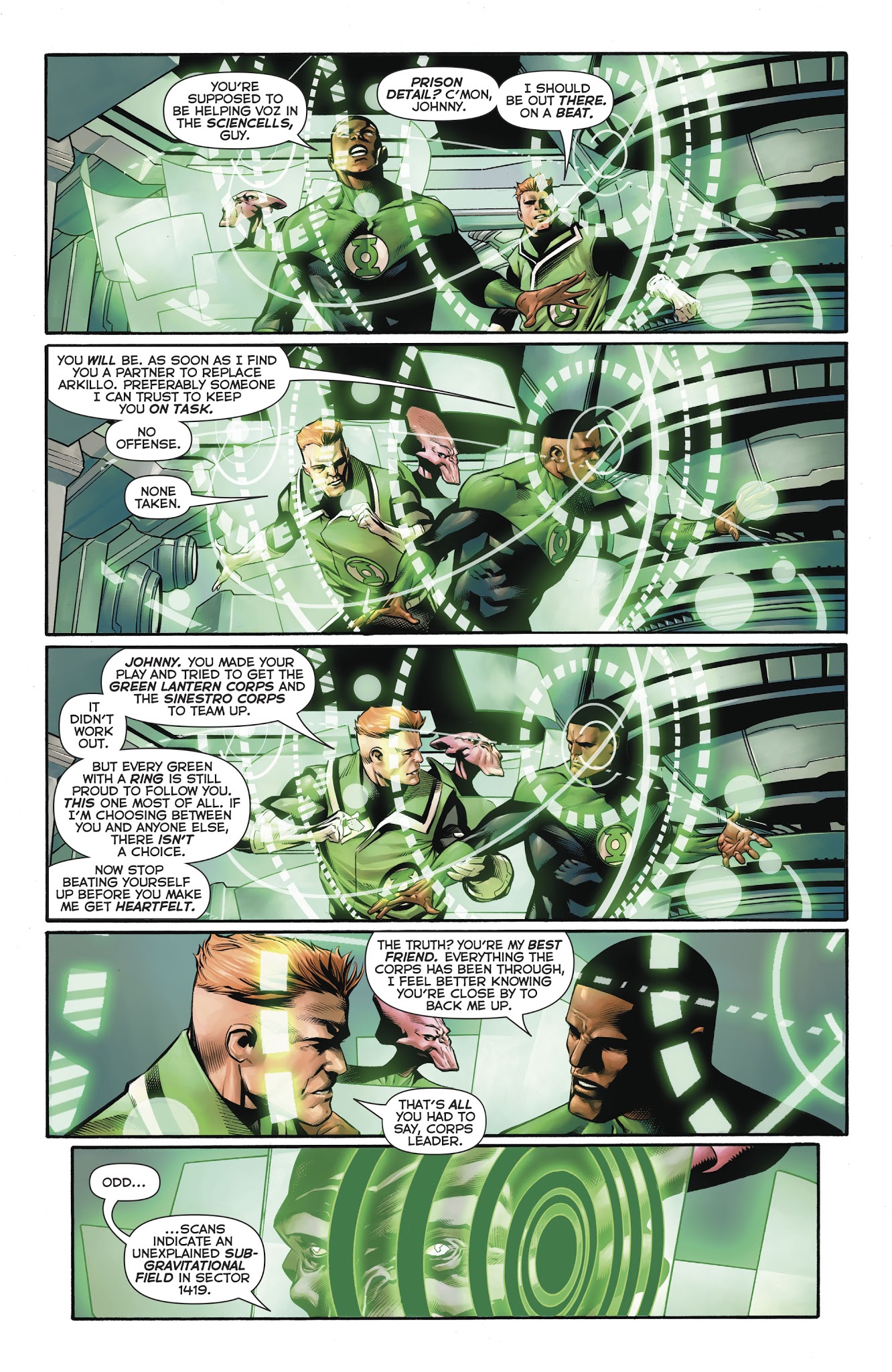 Read online Hal Jordan And The Green Lantern Corps comic -  Issue #26 - 8