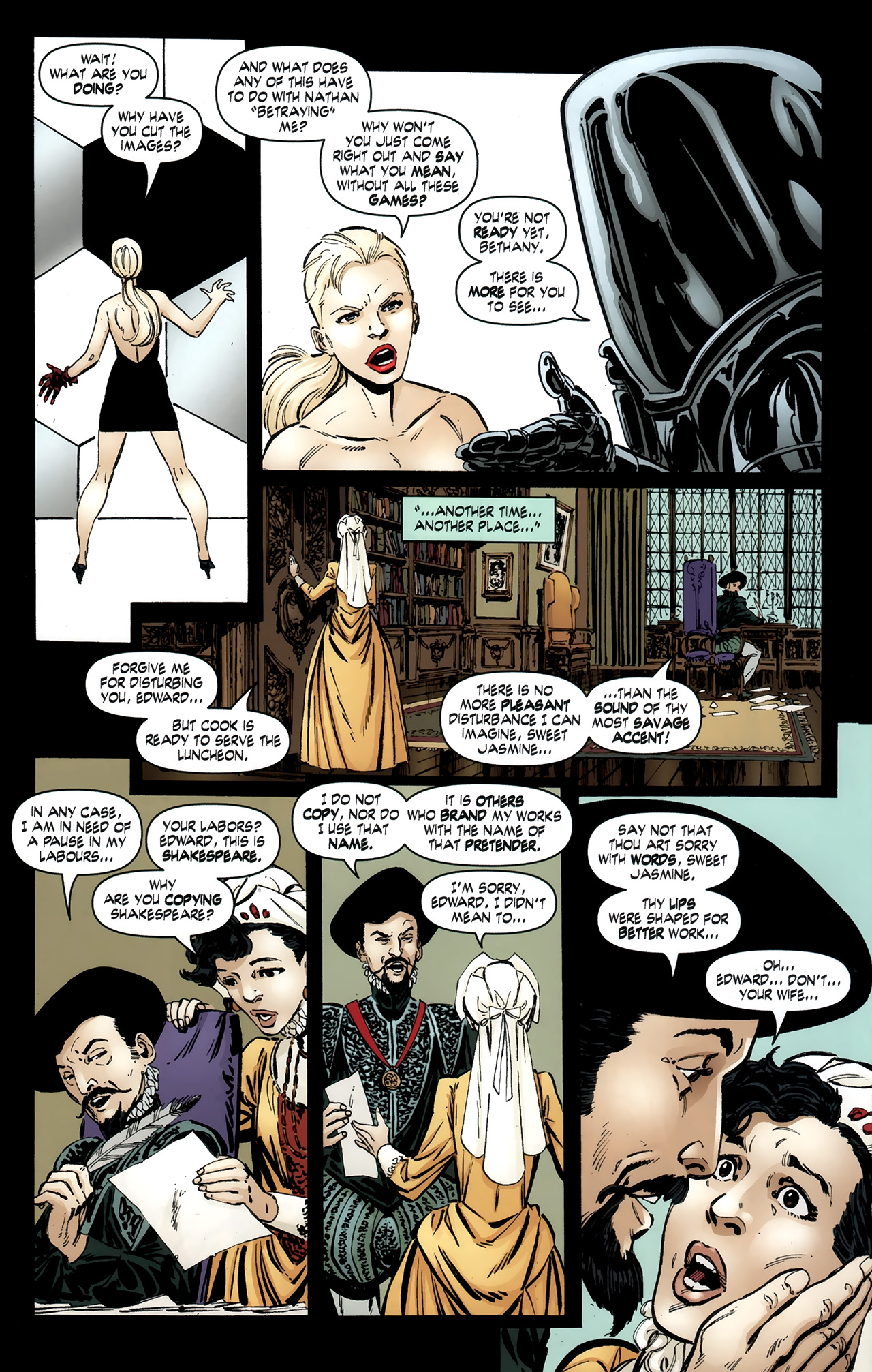 Read online John Byrne's Next Men (2010) comic -  Issue #3 - 12