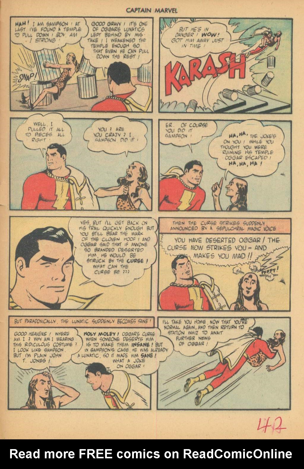 Read online Captain Marvel Adventures comic -  Issue #63 - 45